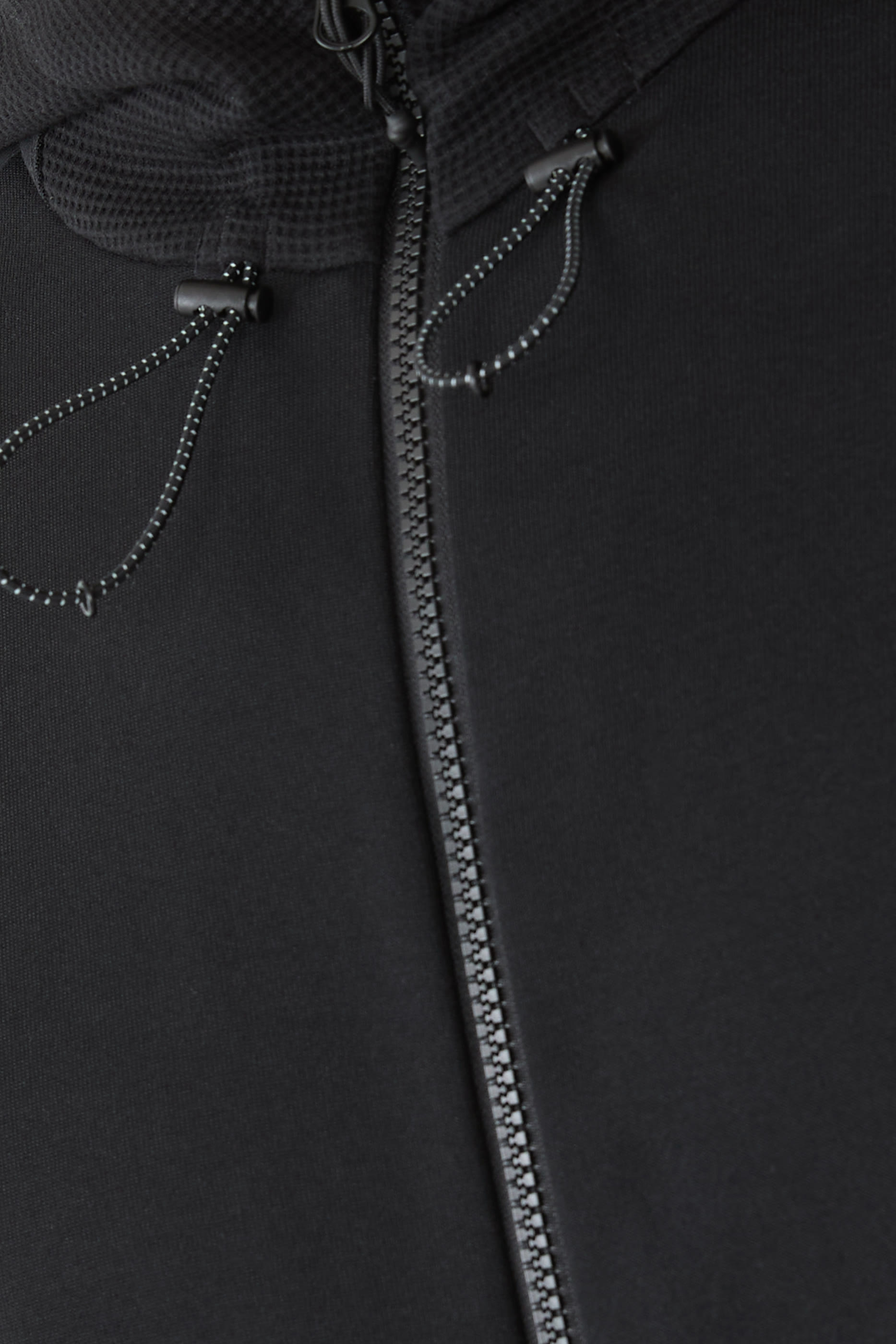 EA7 Logo Cotton-Blend Hooded Sweatshirt