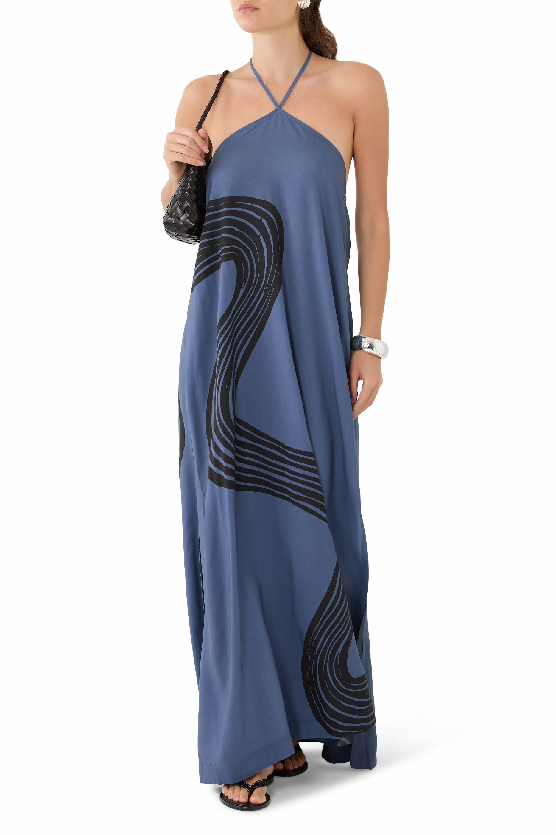  Gala Halterneck Maxi Dress