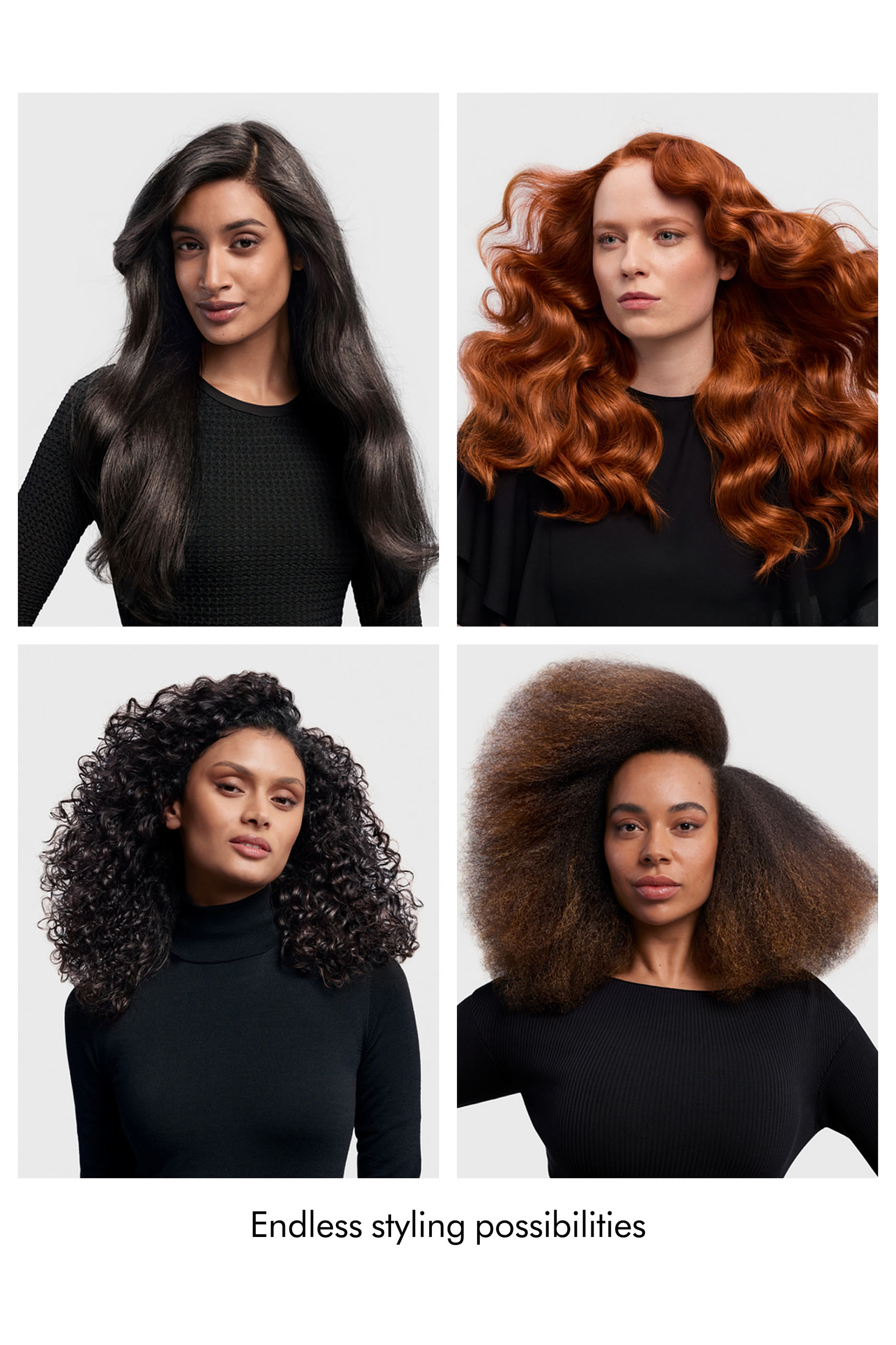 Airwrap i.d.&trade; Multi-styler and Dryer &ndash; Straight+Wavy (Amber Silk)