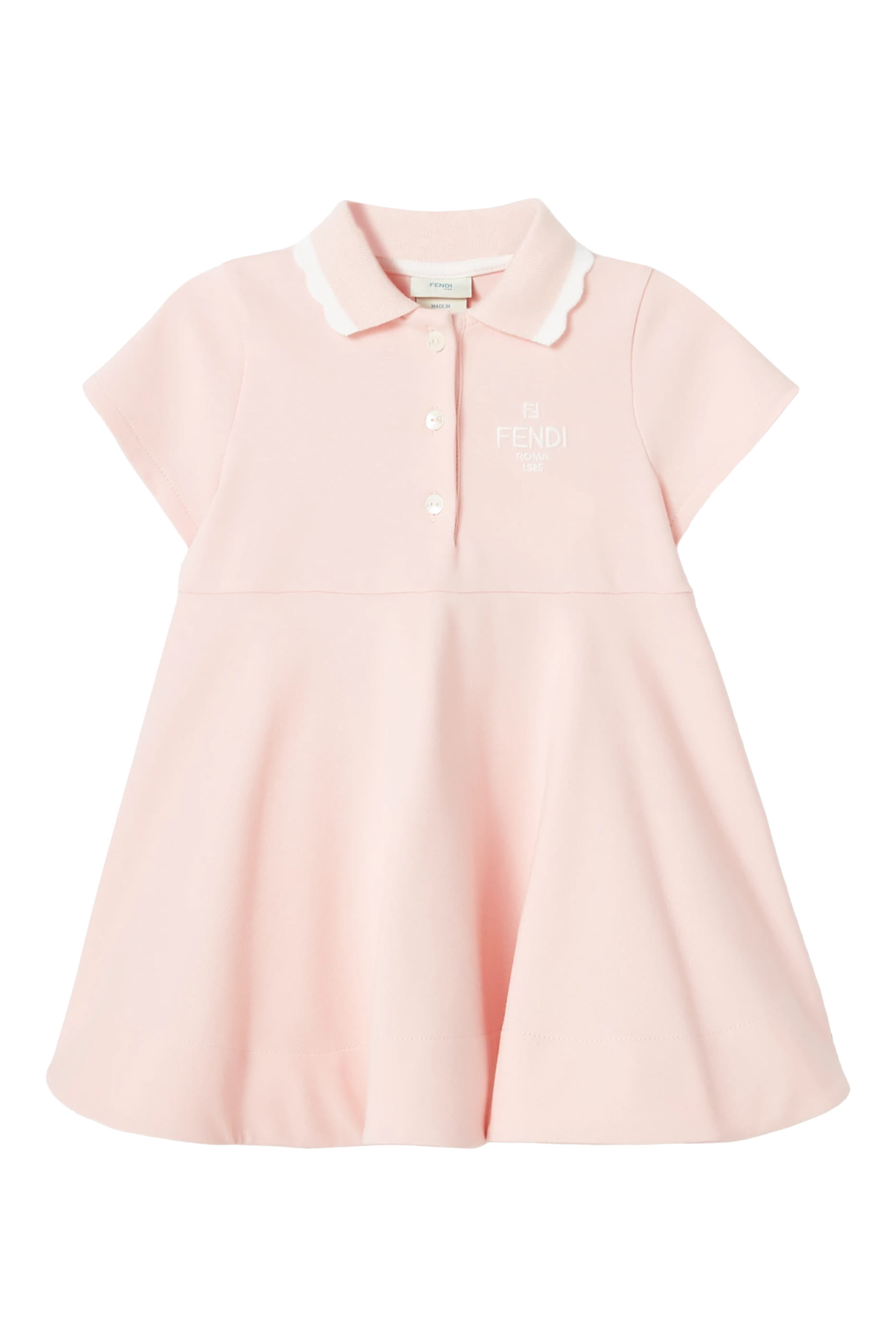 Kids Cotton Polo Shirt Dress