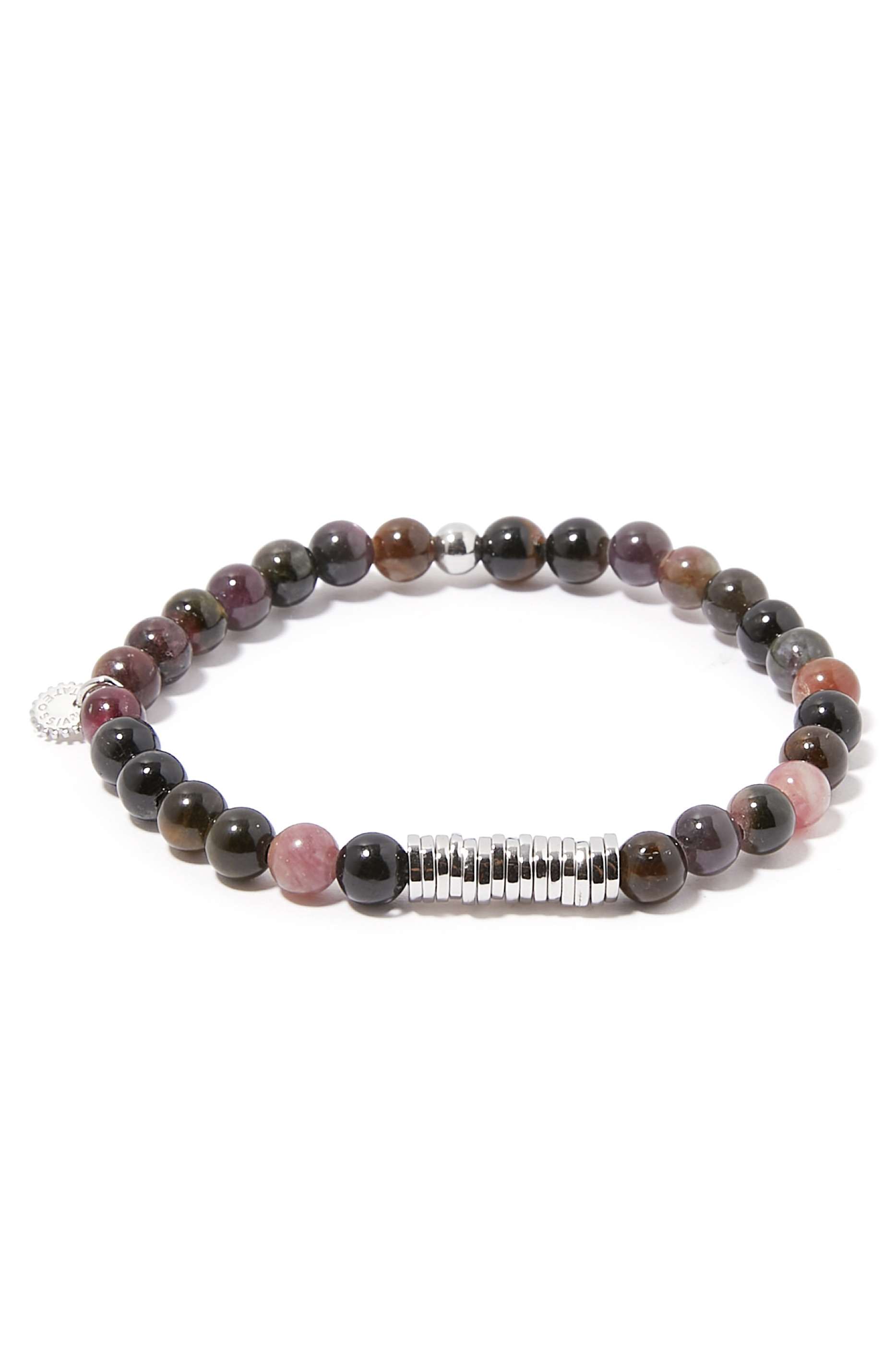 Beaded Silver Bracelet