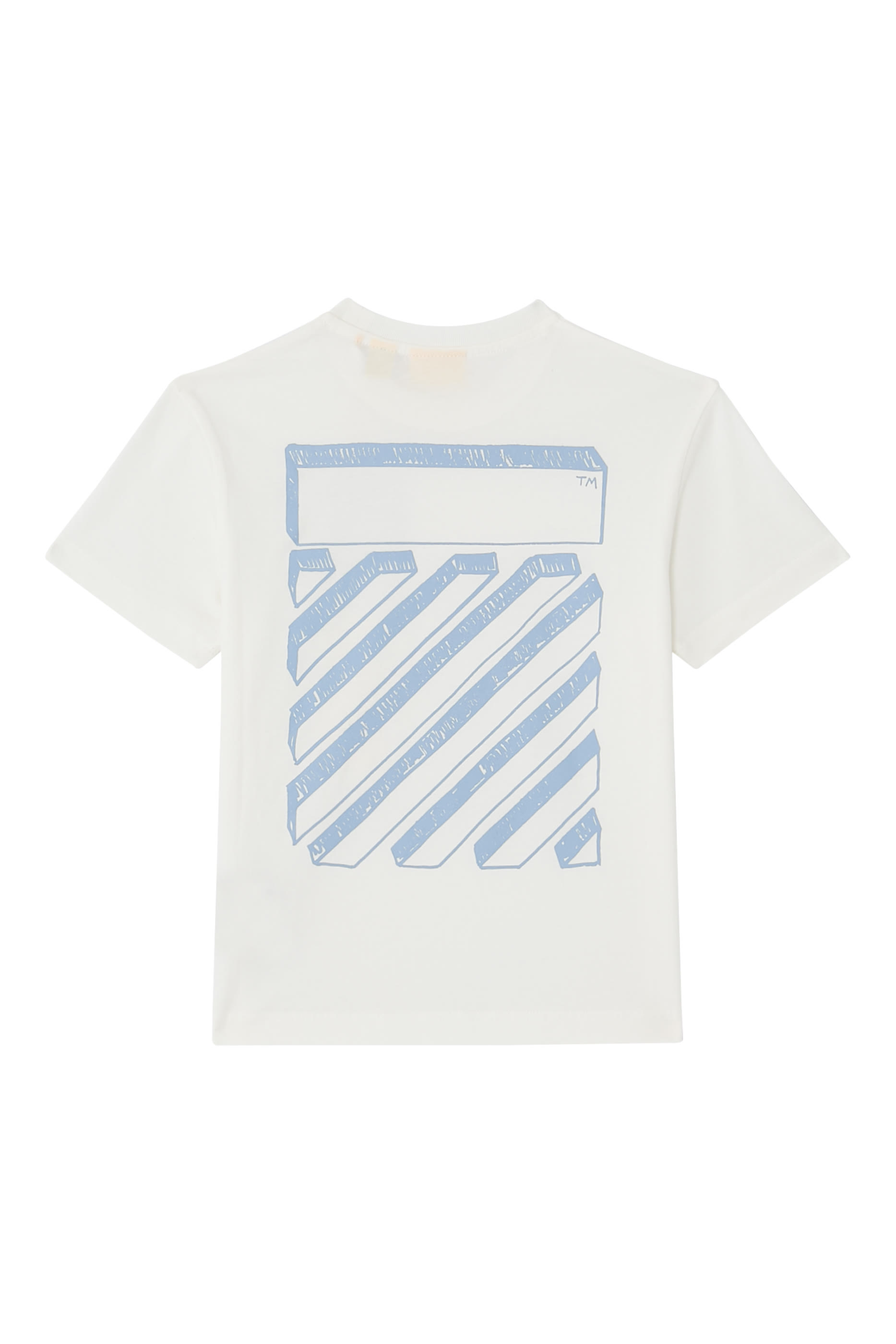 Kids Scribble Diagonal Logo T-Shirt