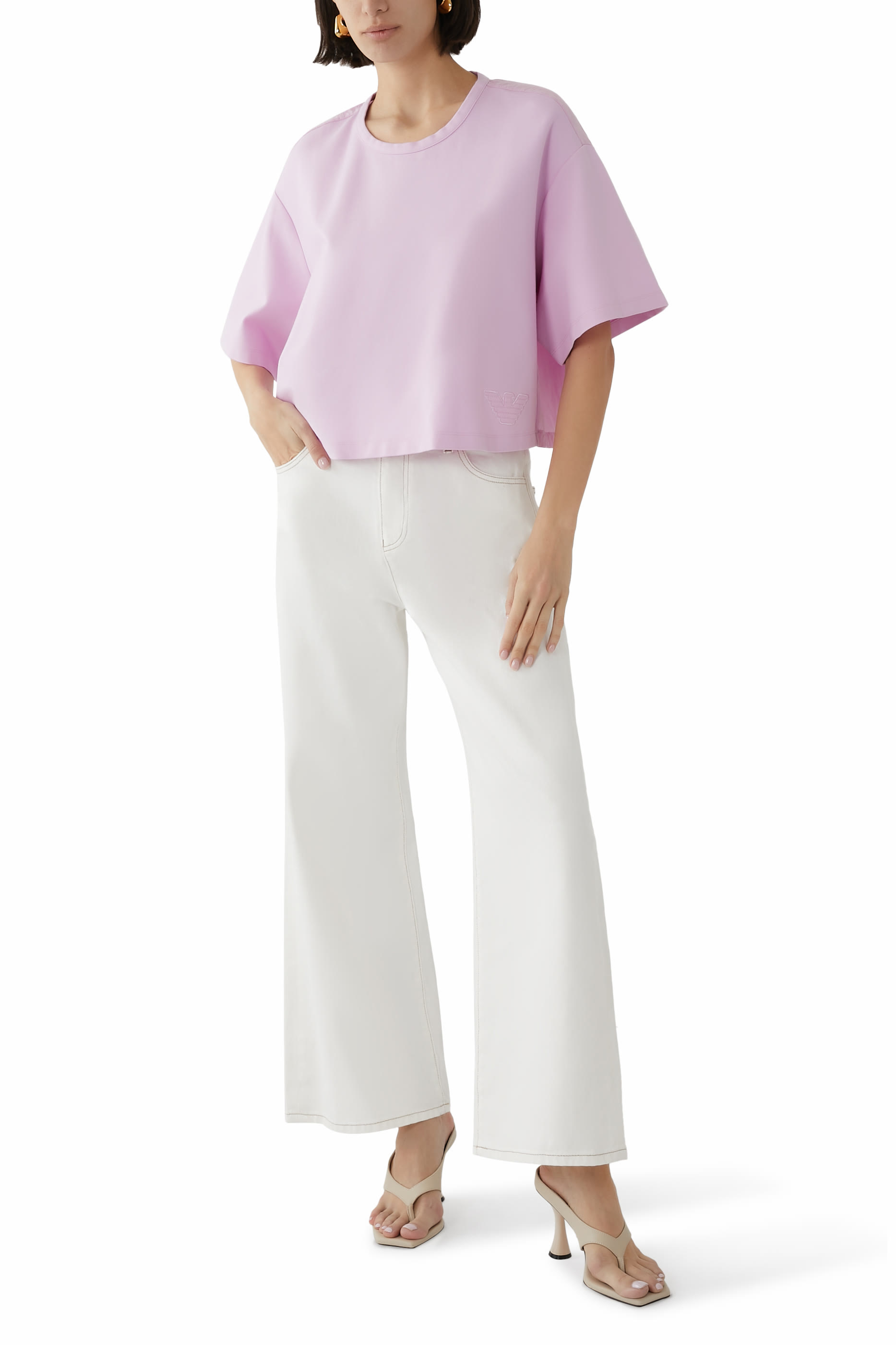 Eagle Logo Short Sleeves T-Shirt 