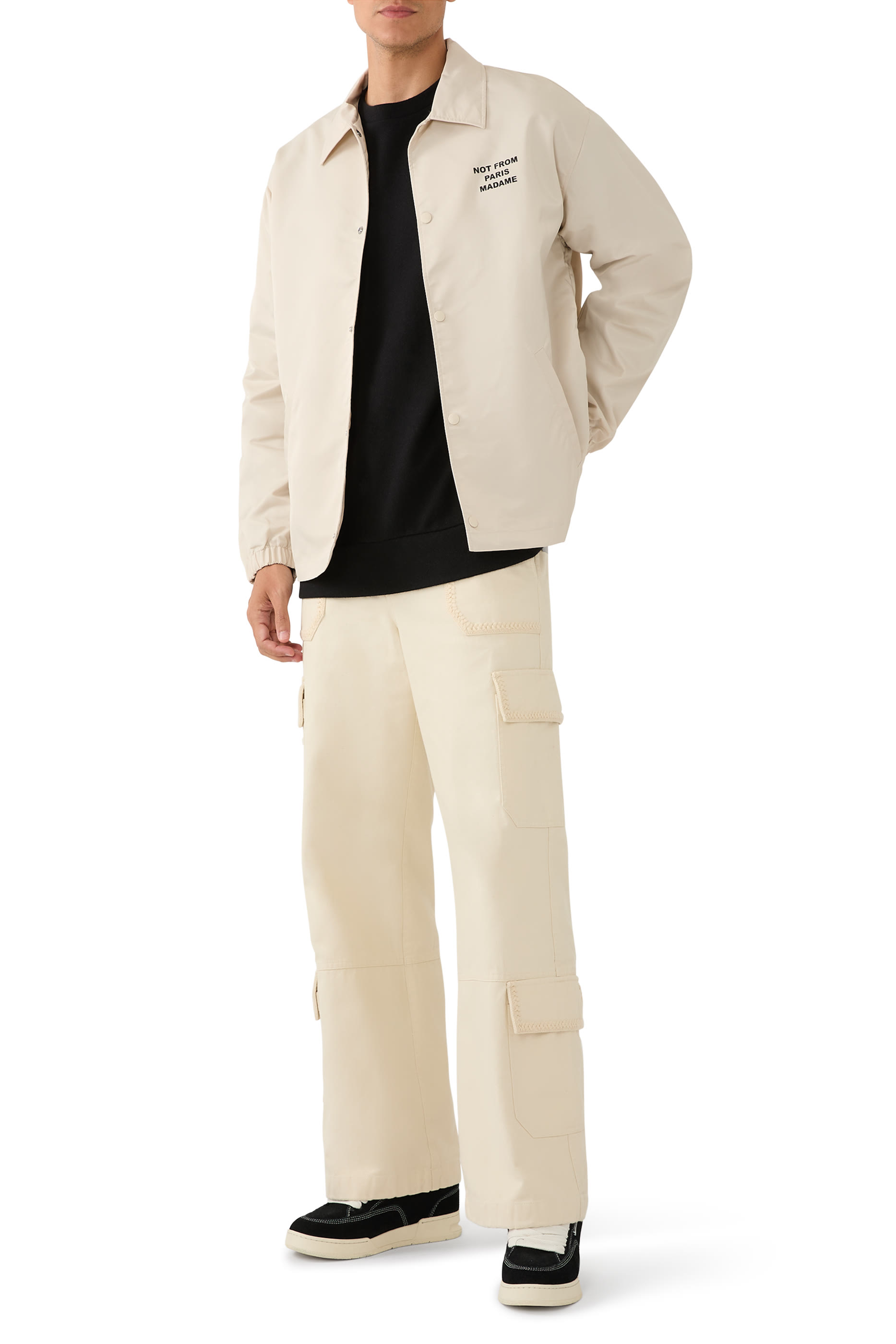 La Veste Slogan Jacket