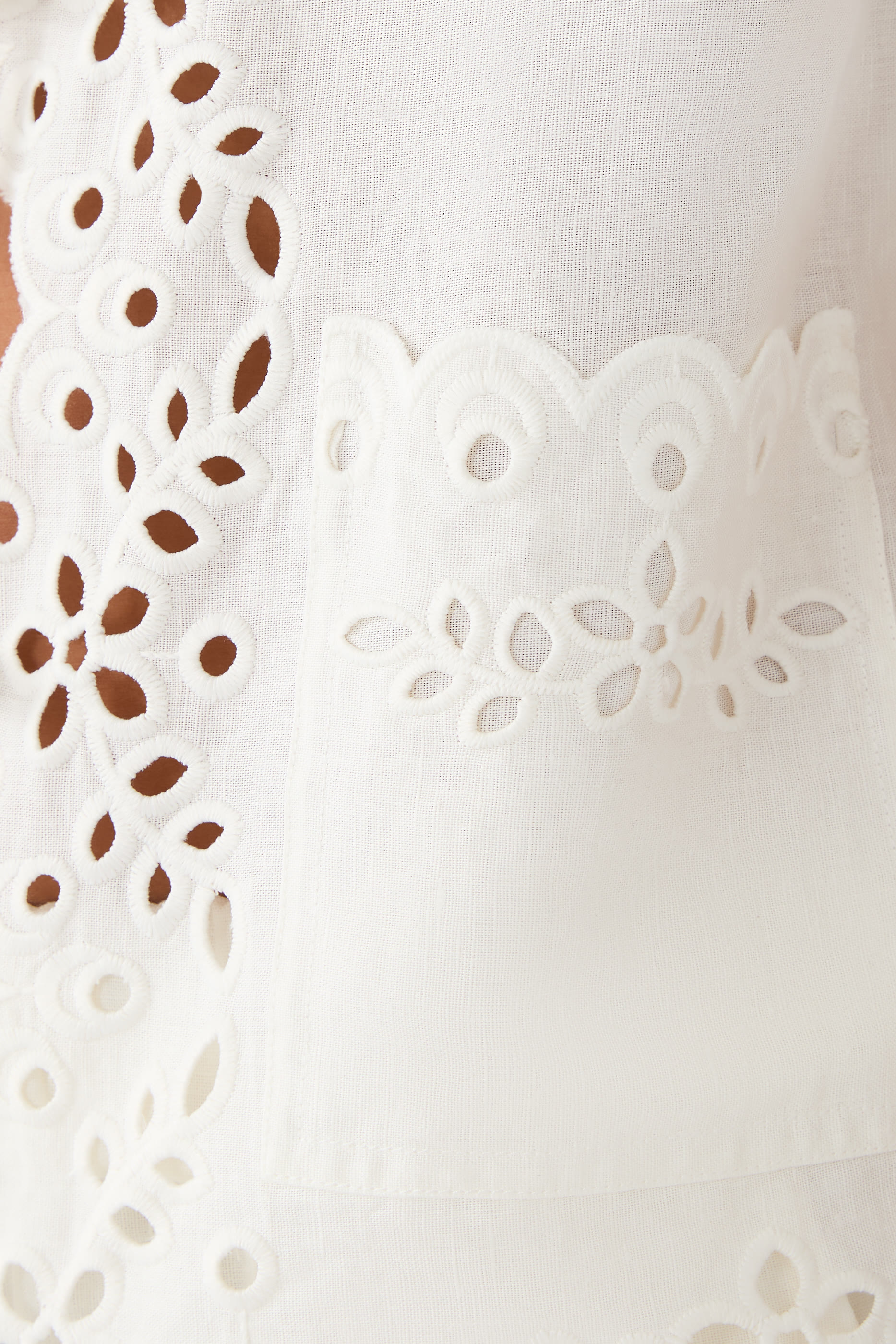 Linen Embroidered Shirt