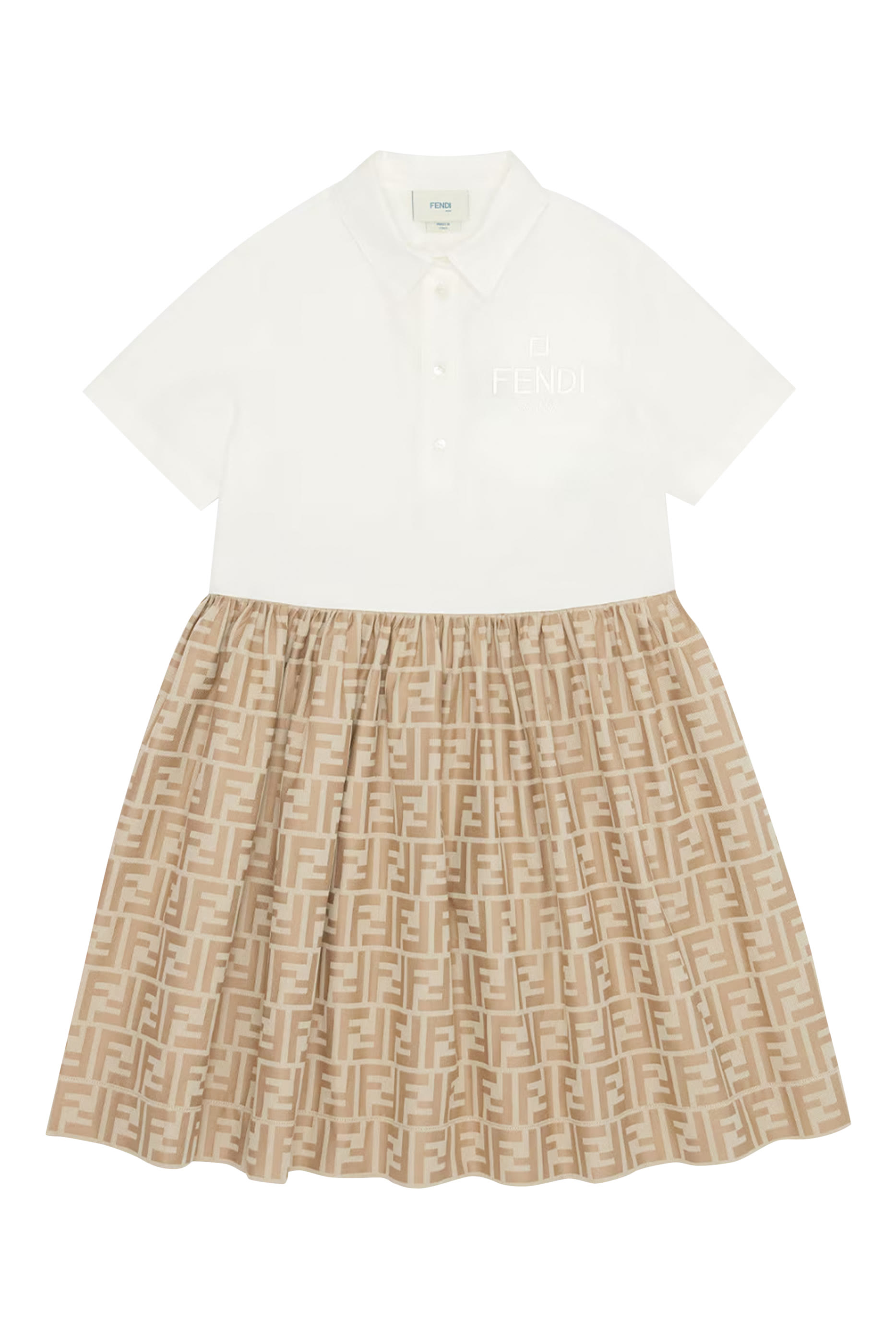 Kids  Logo Short Sleeves Dress