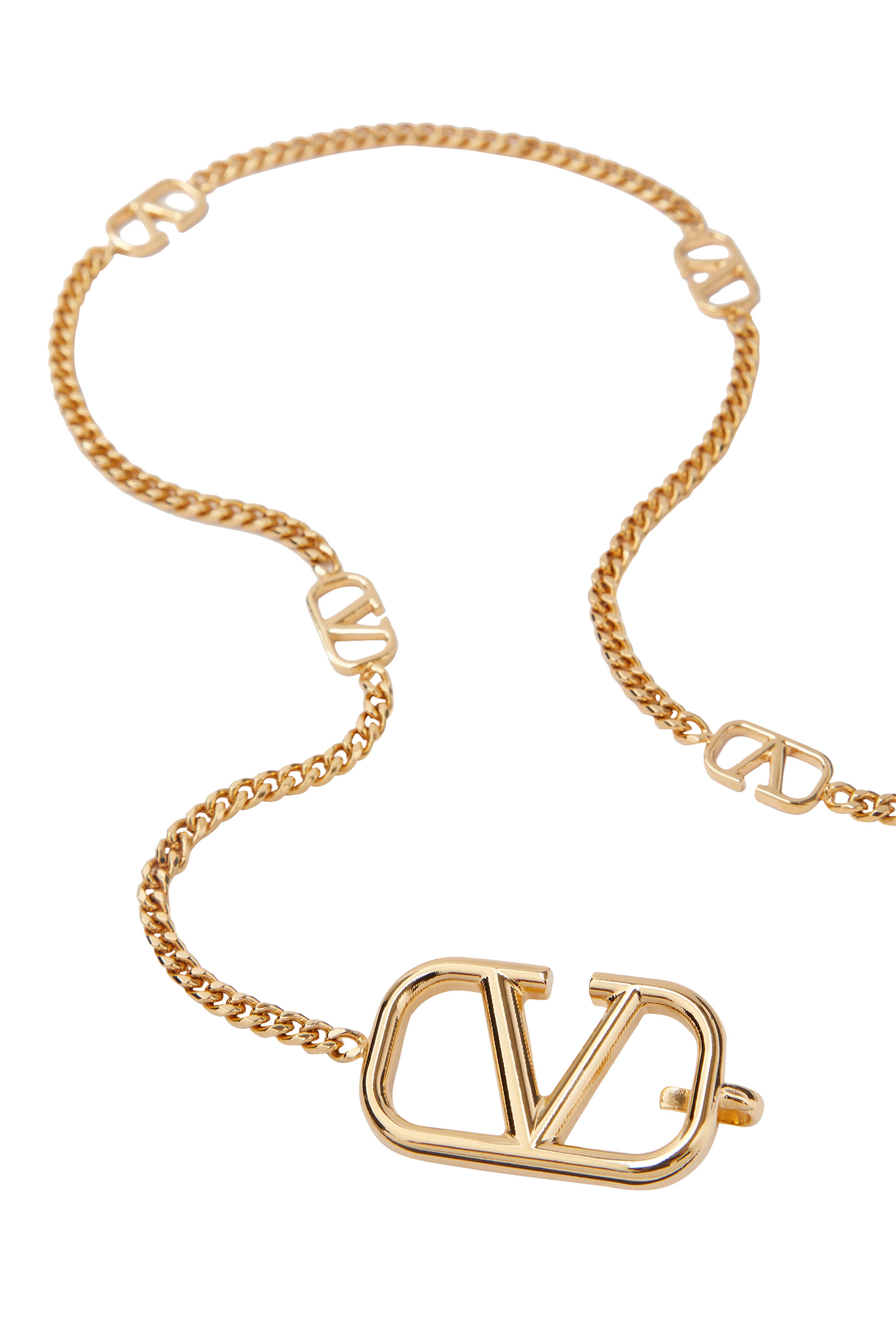 VLogo Signature Chain Belt