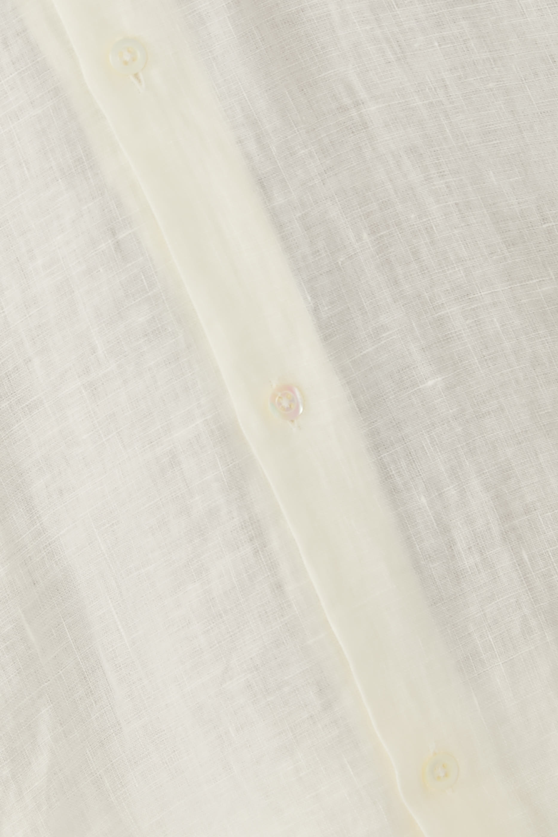 Mars Camp-Collar Linen Shirt