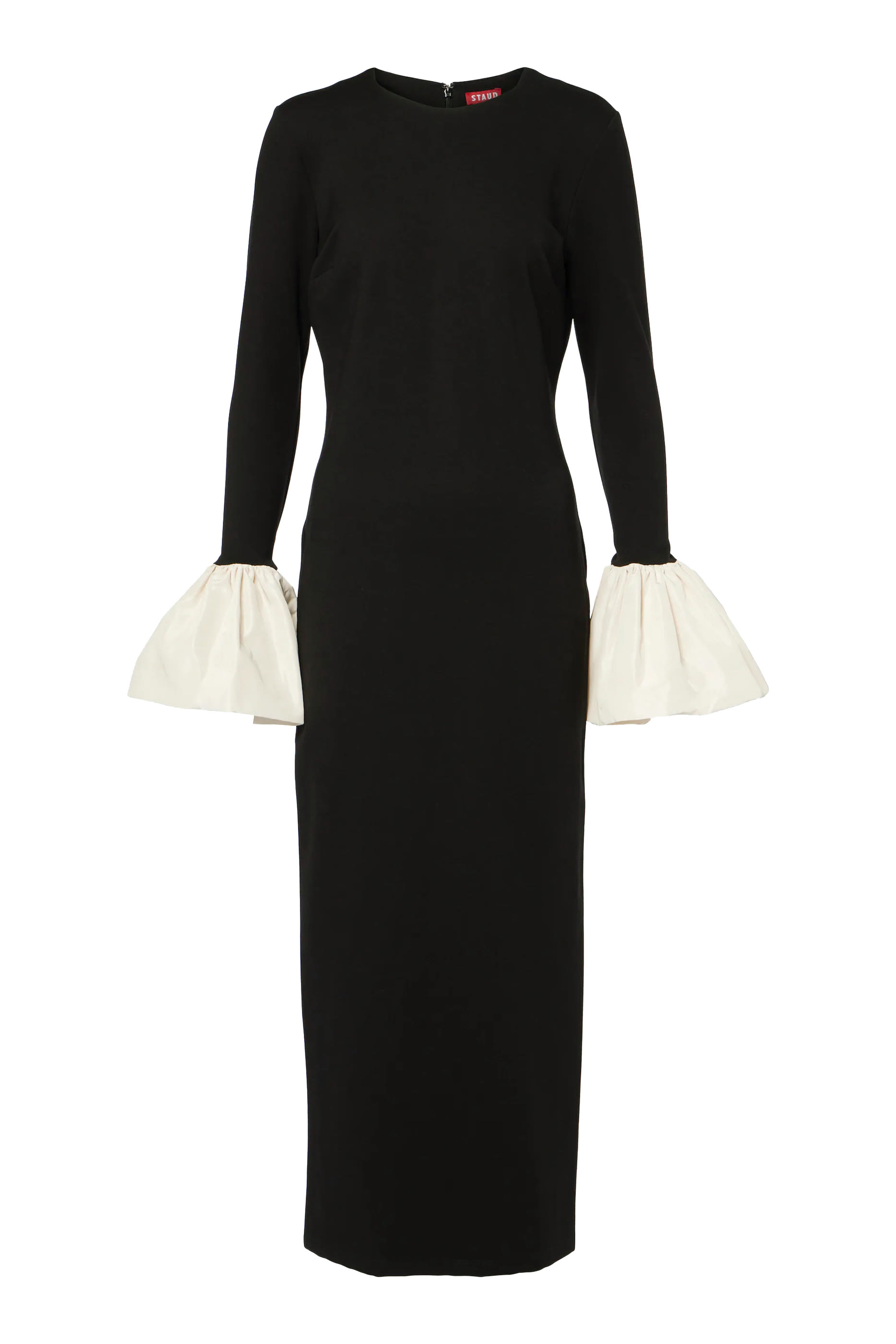 Hawthorne Taffeta-Trimmed Maxi Dress