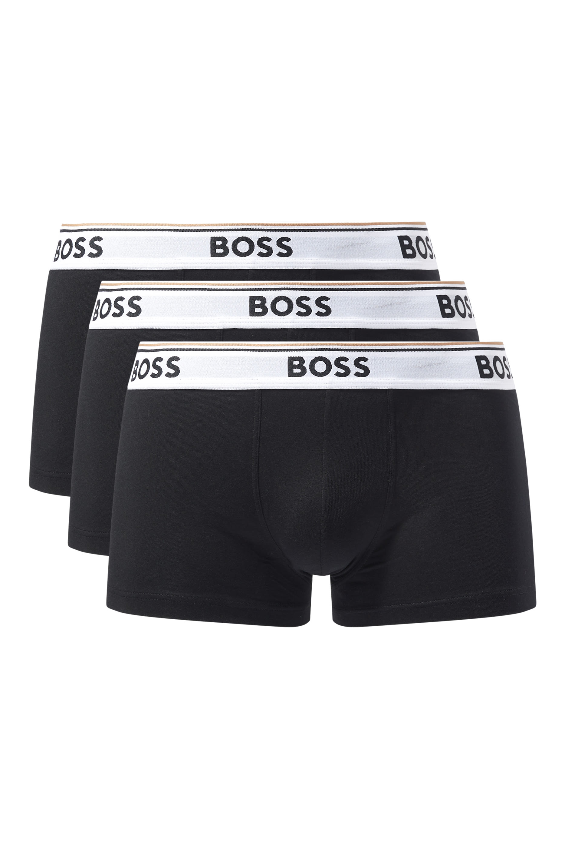 Logo Cotton Trunks, Set of 3