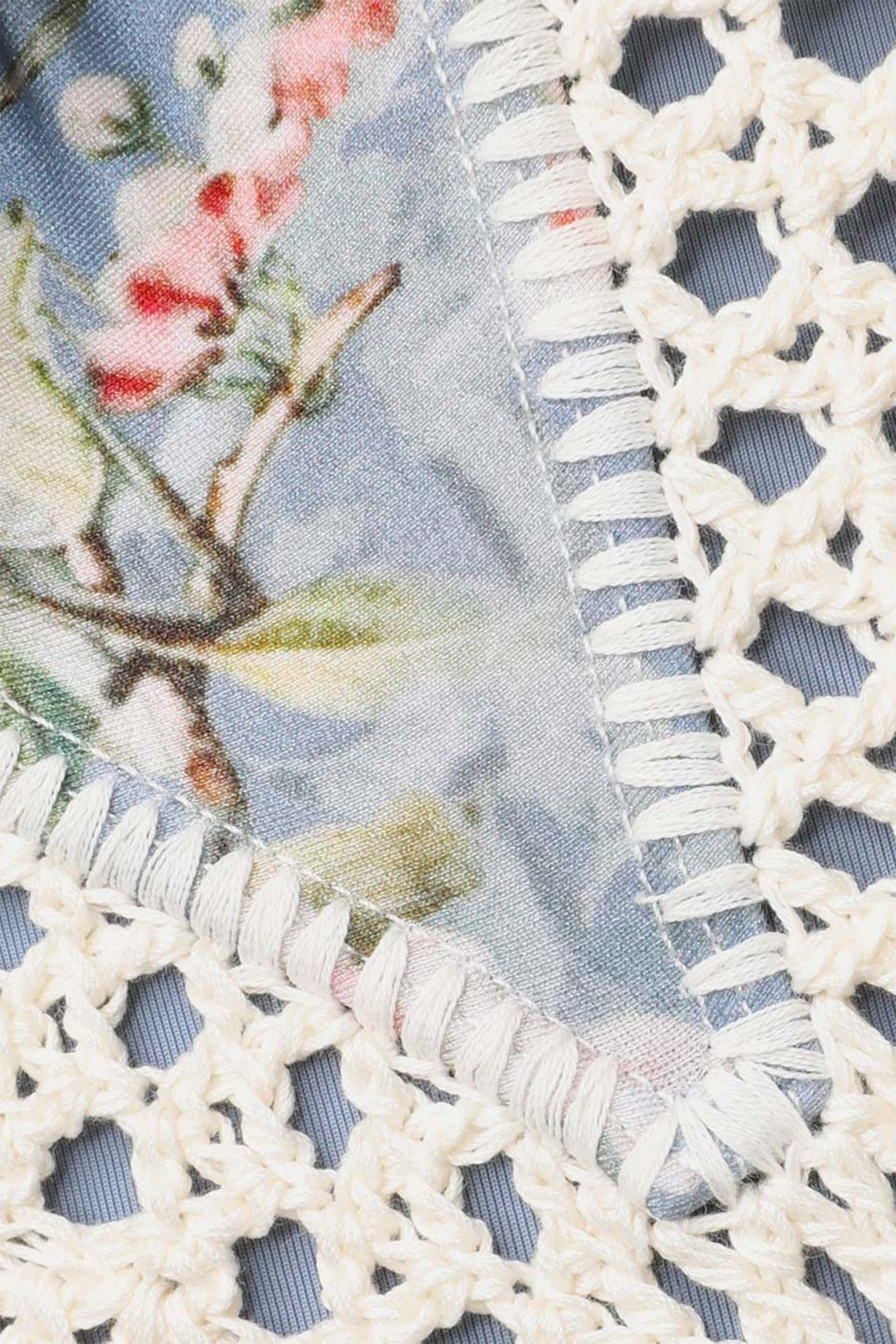 Cascadian Keyhole Crochet One-Piece Swimsuit