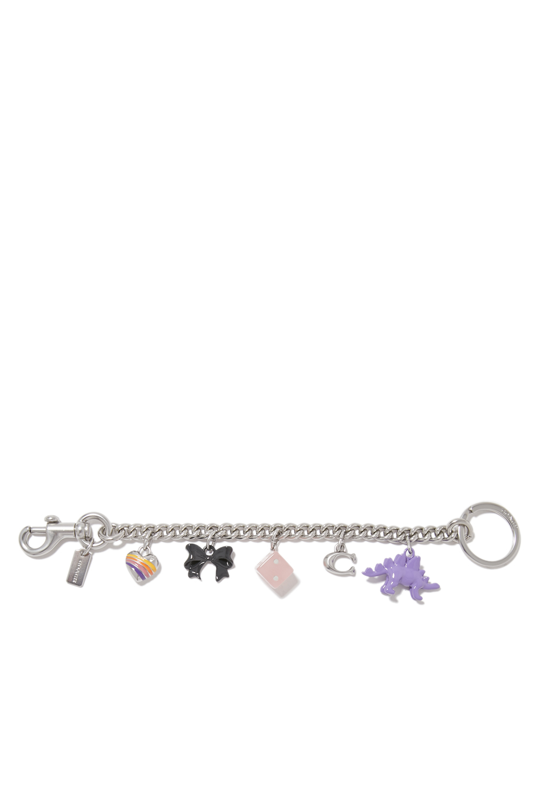 Motif Chain Bag Charm