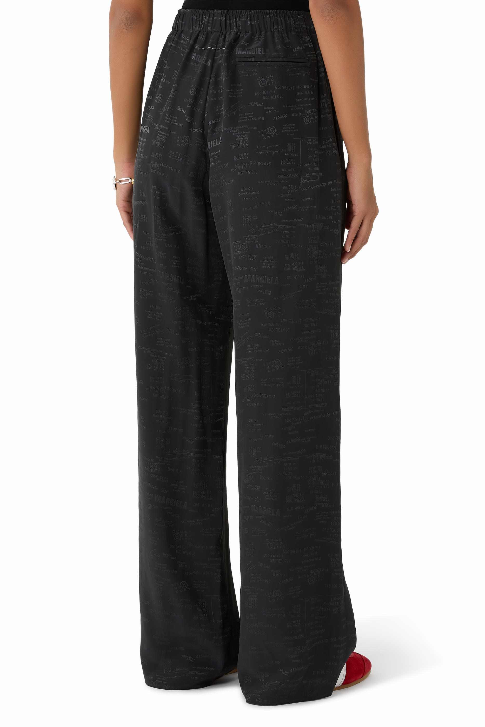 Logo Wide-Leg Trousers