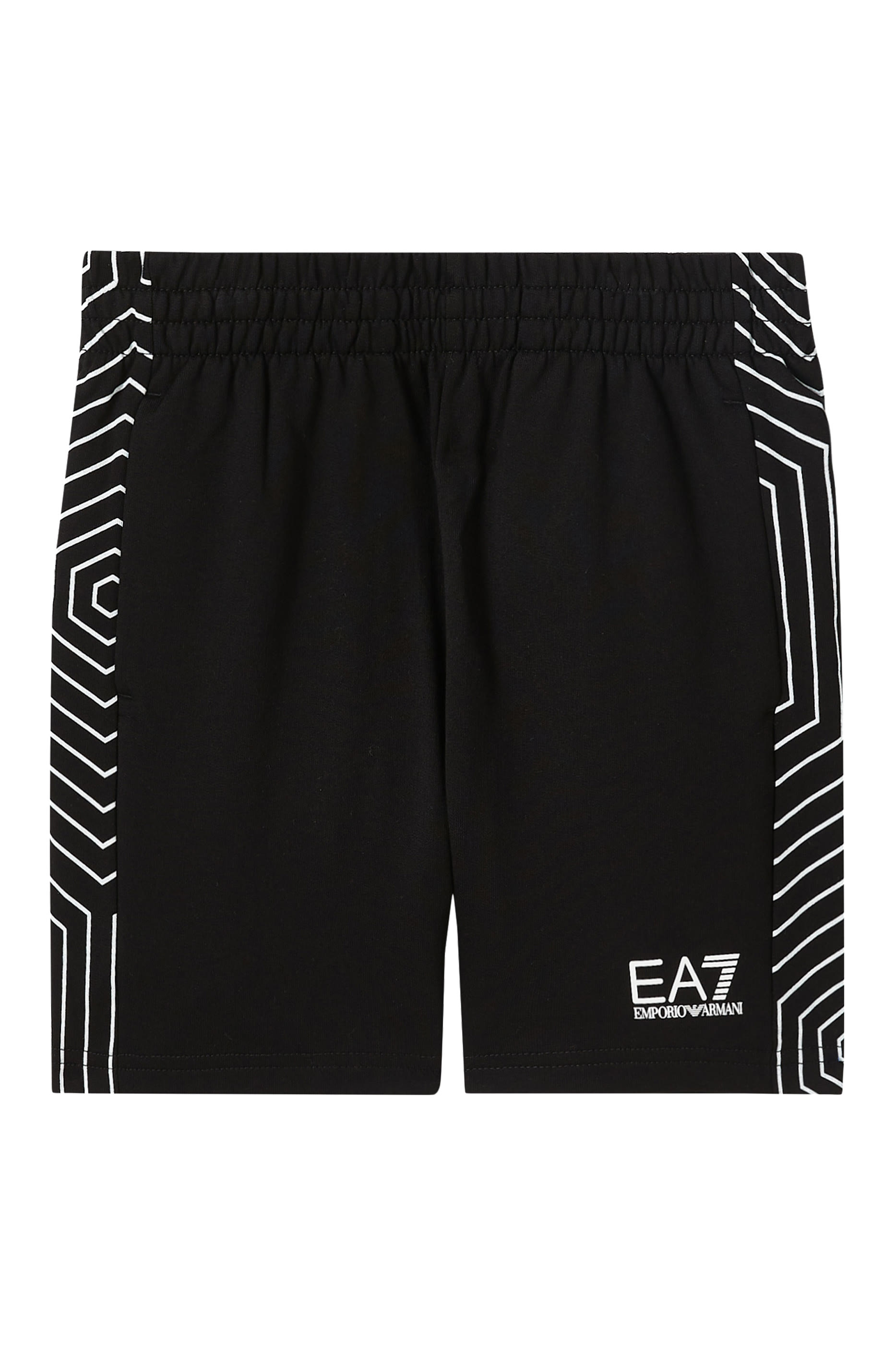 Kids EA7 Logo Shorts