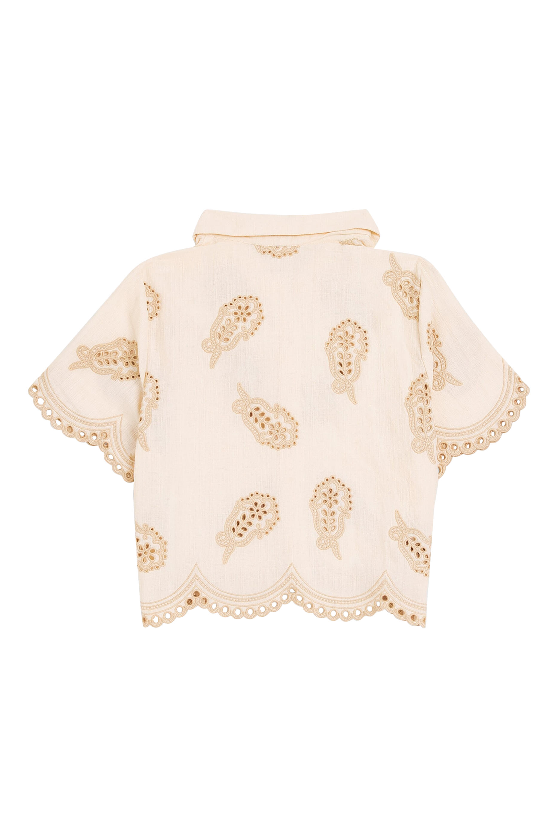 Kids Cotton Embroidered Rhiannon Shirt
