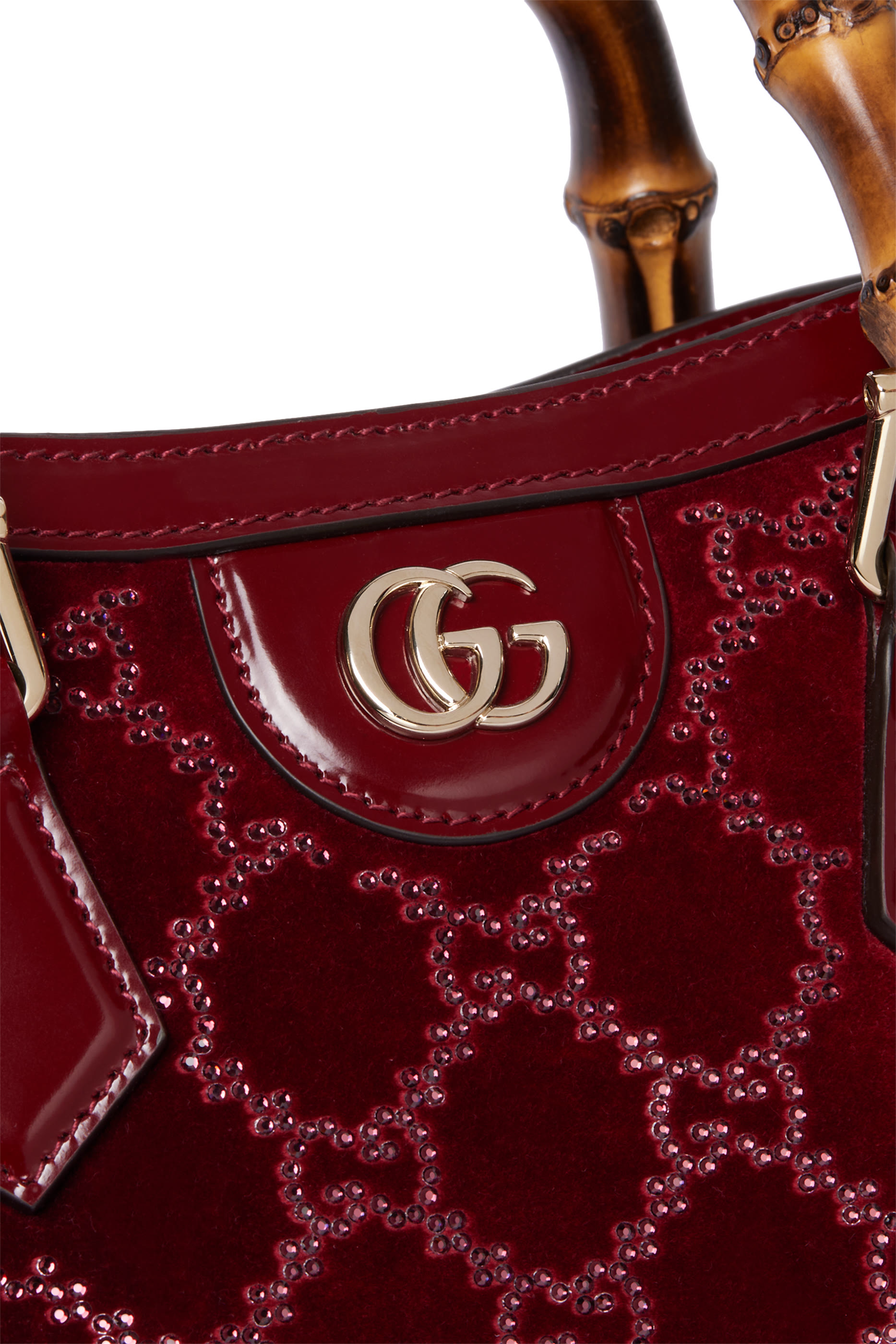 Diana Crystals Small Tote Bag