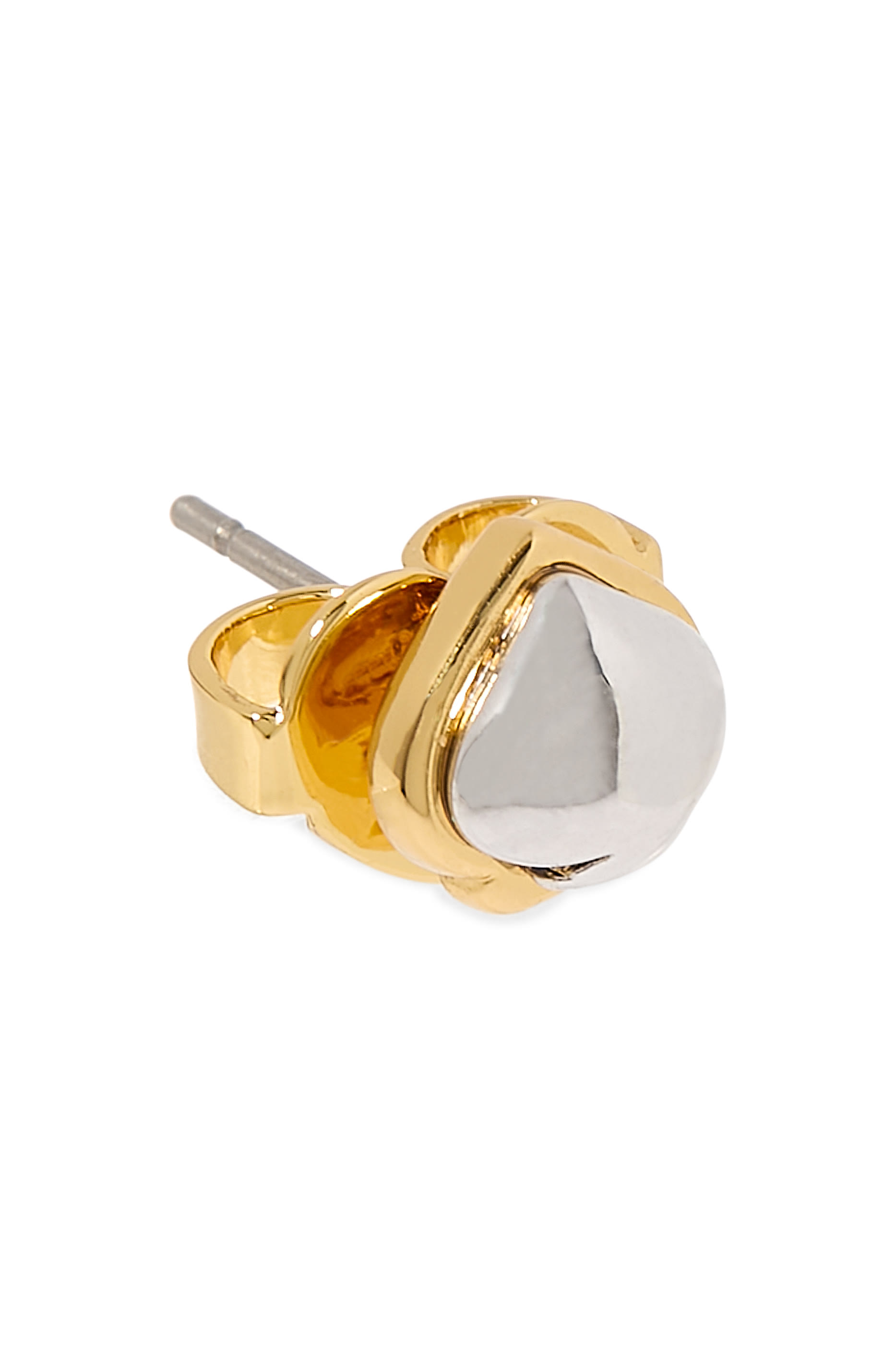 Sculpted Spade Mini Studs