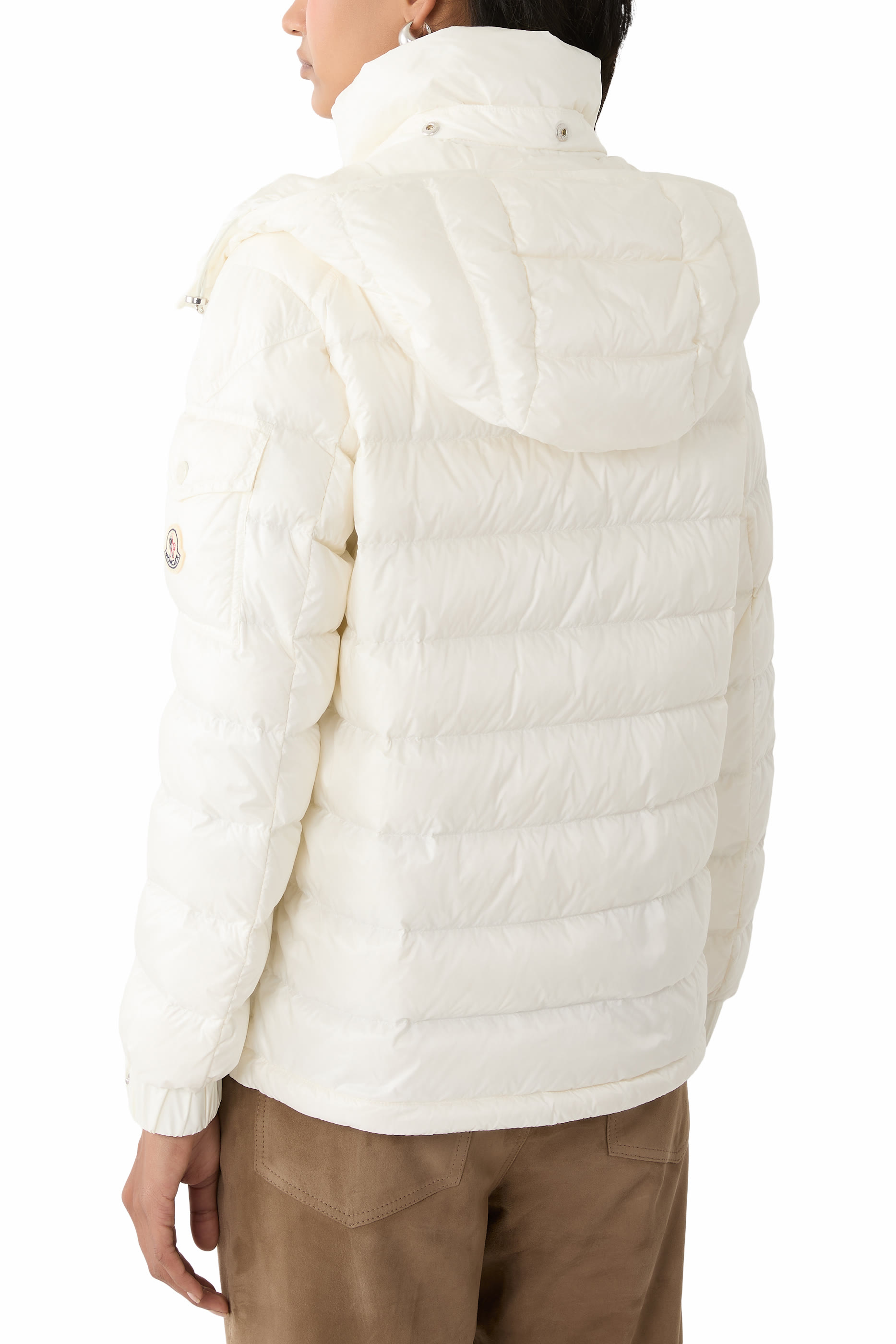 Dalles Hooded Short Down Jacket 