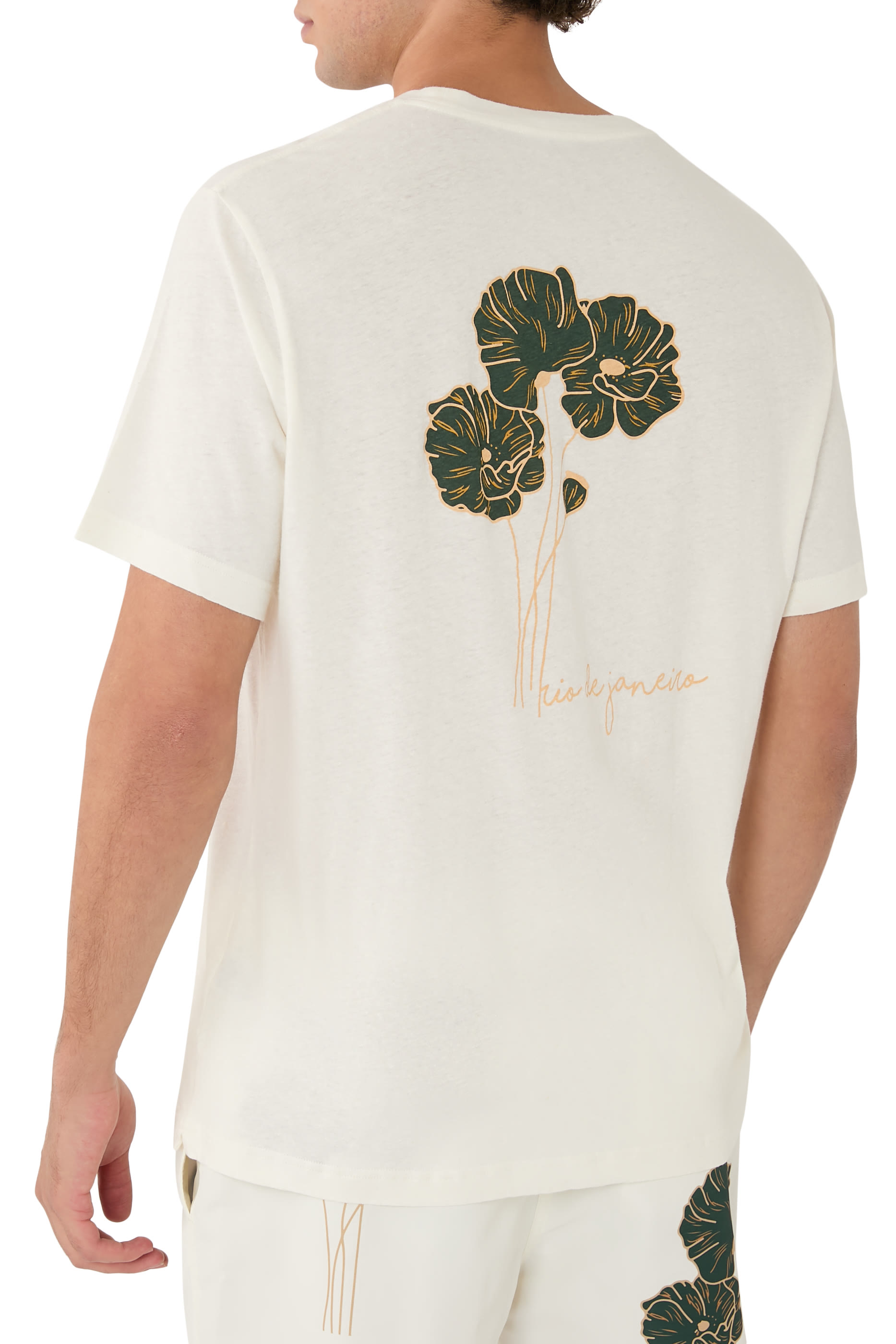 Dinis Printed Cotton T-Shirt