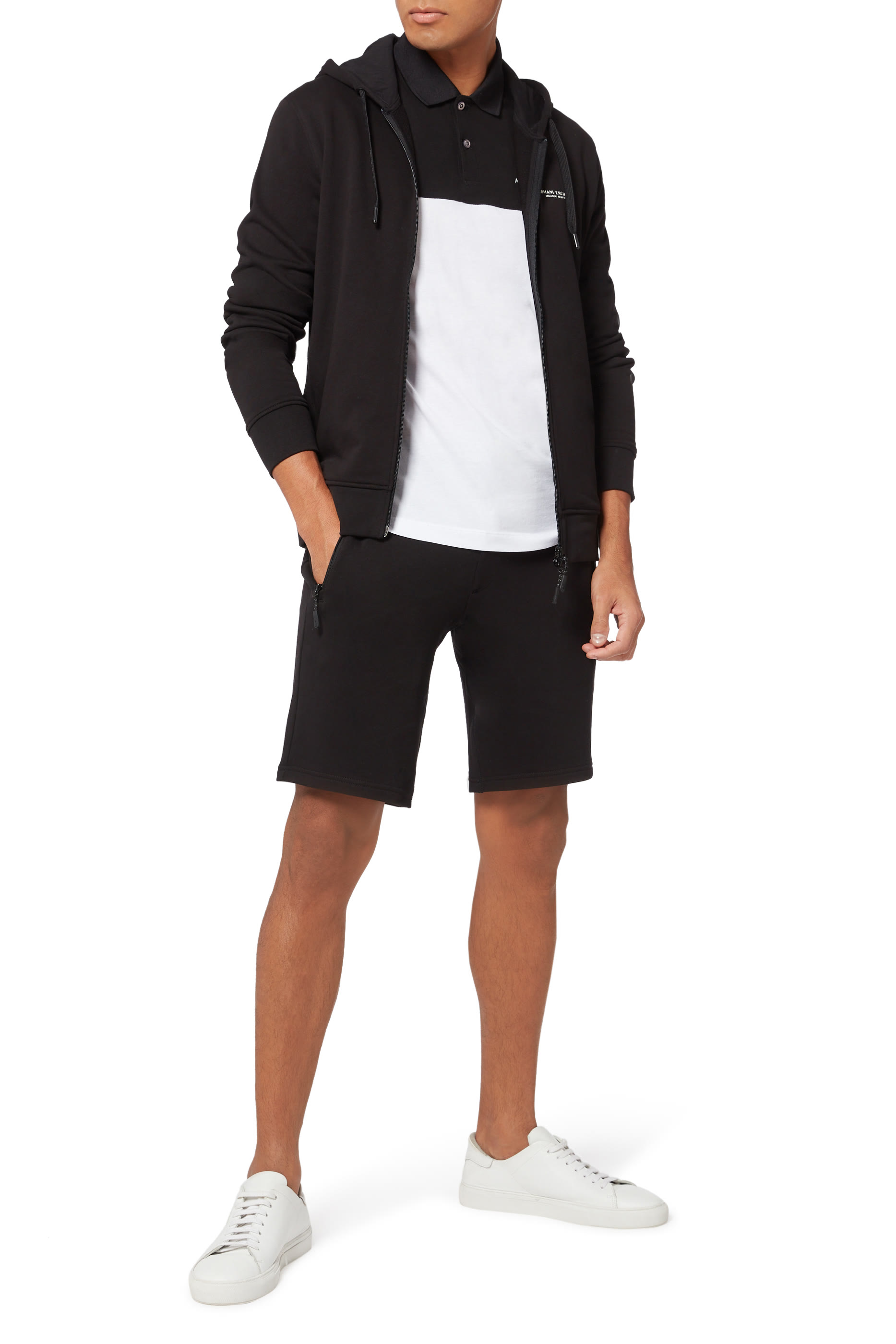 Logo Cotton Bermuda Shorts