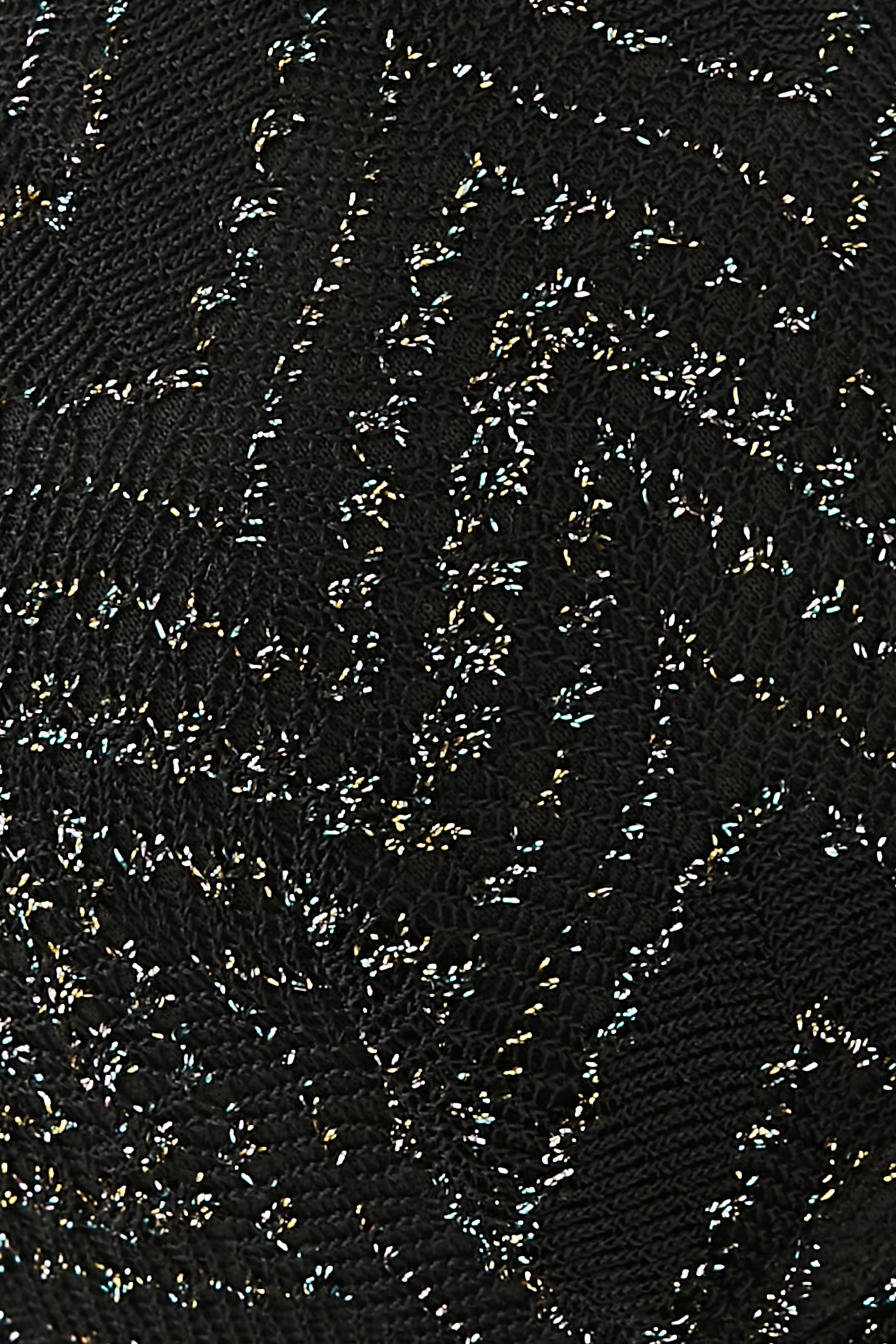 Zig Zag Lam&eacute; Viscose Bikini