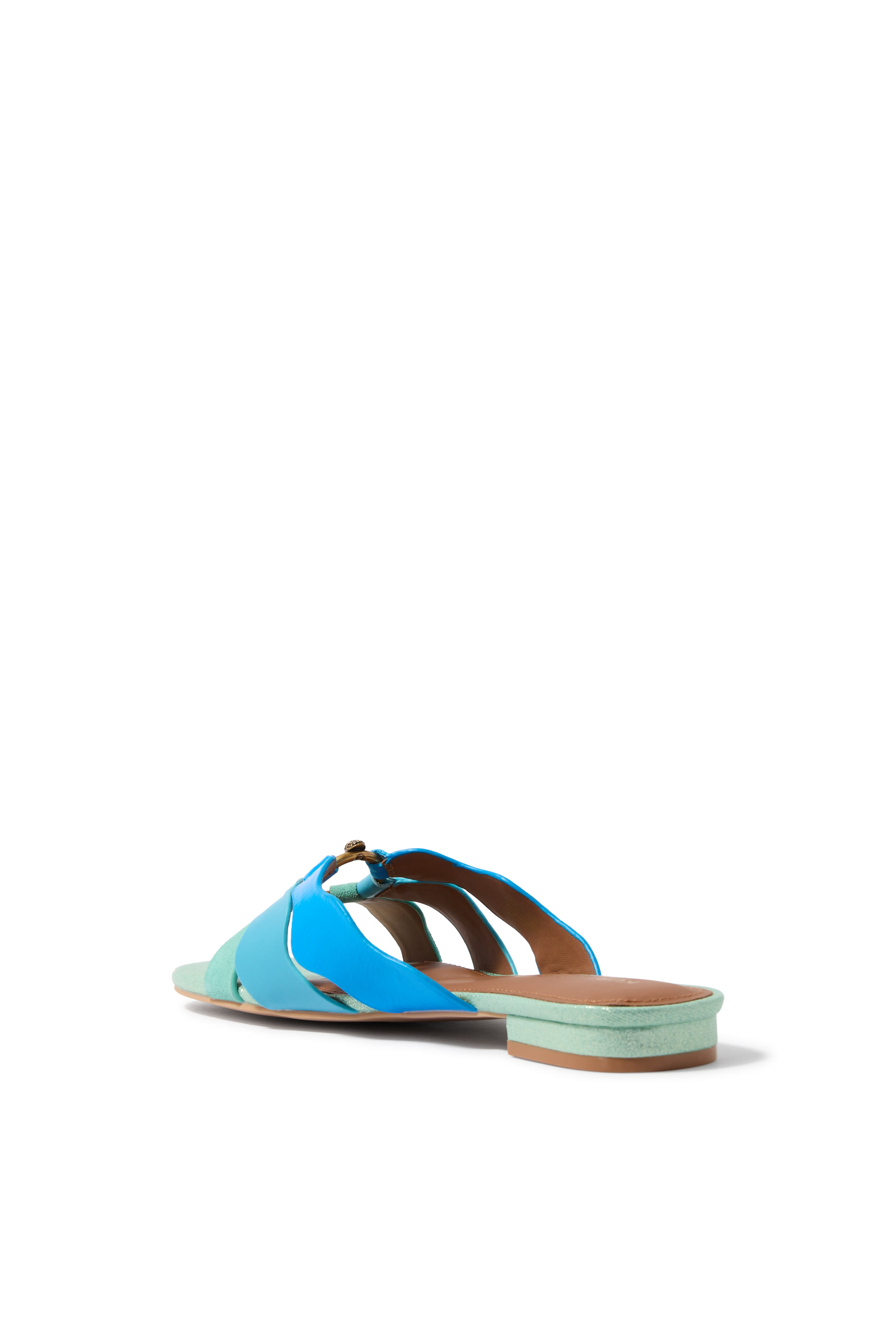 Sun Wave Flat Sandals