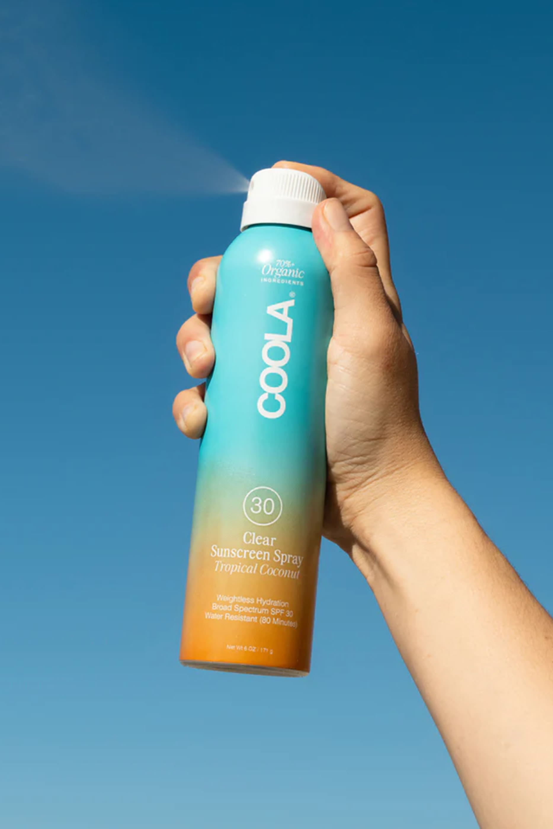 Tropical Coconut &ndash; Classic Body Organic Sunscreen Spray SPF30