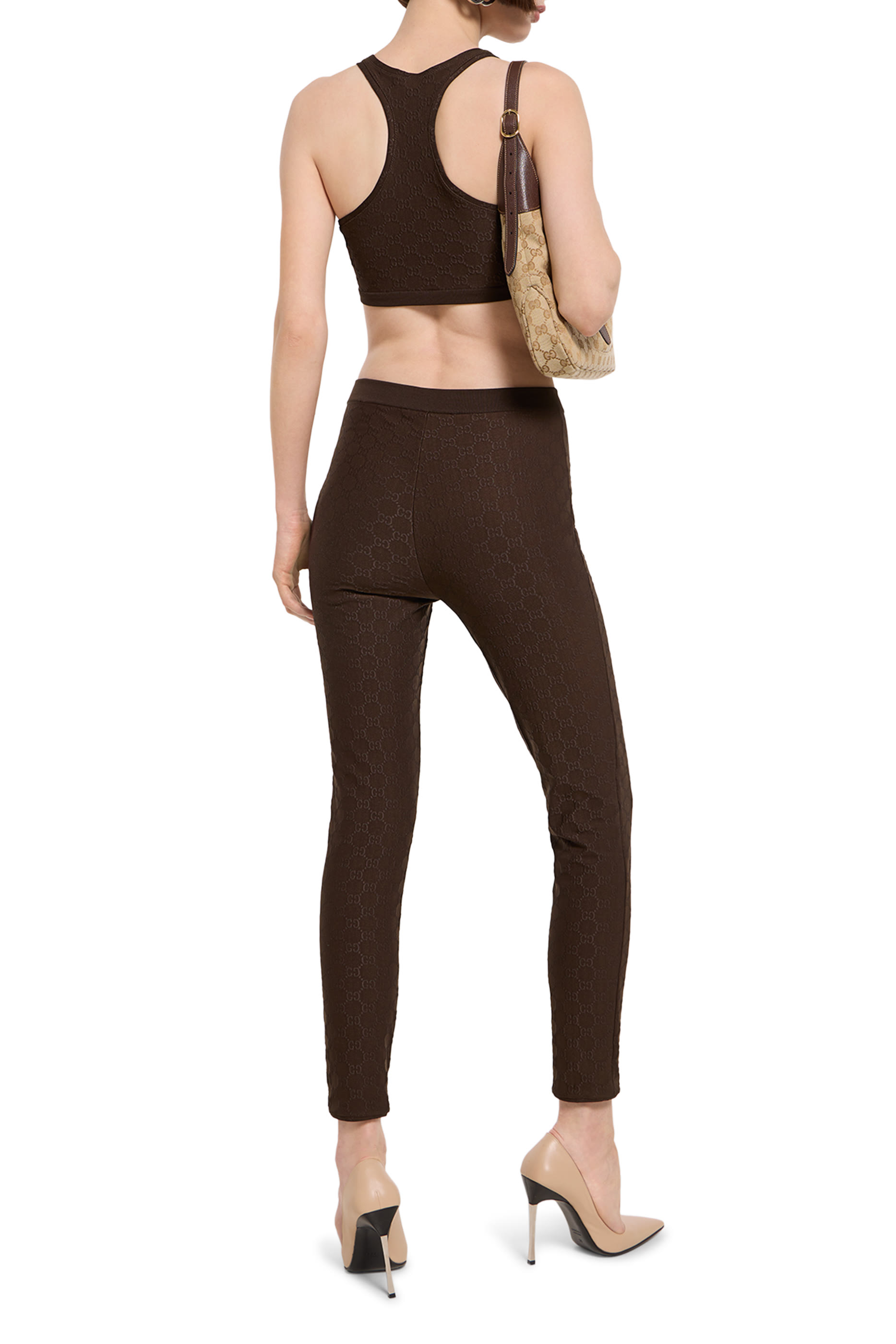  GG Jersey Jacquard Top