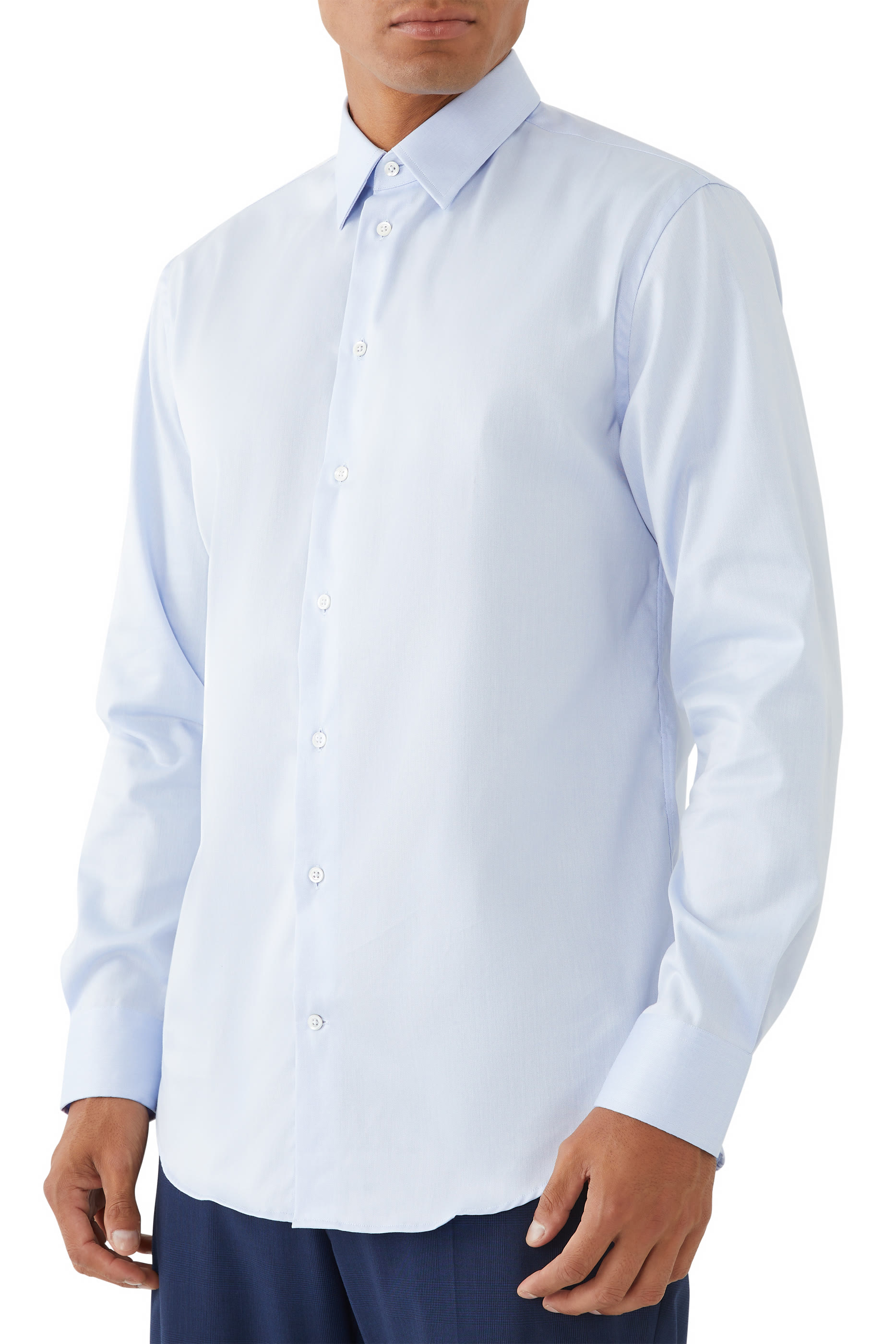 Non-Iron Stretch Cotton Shirt