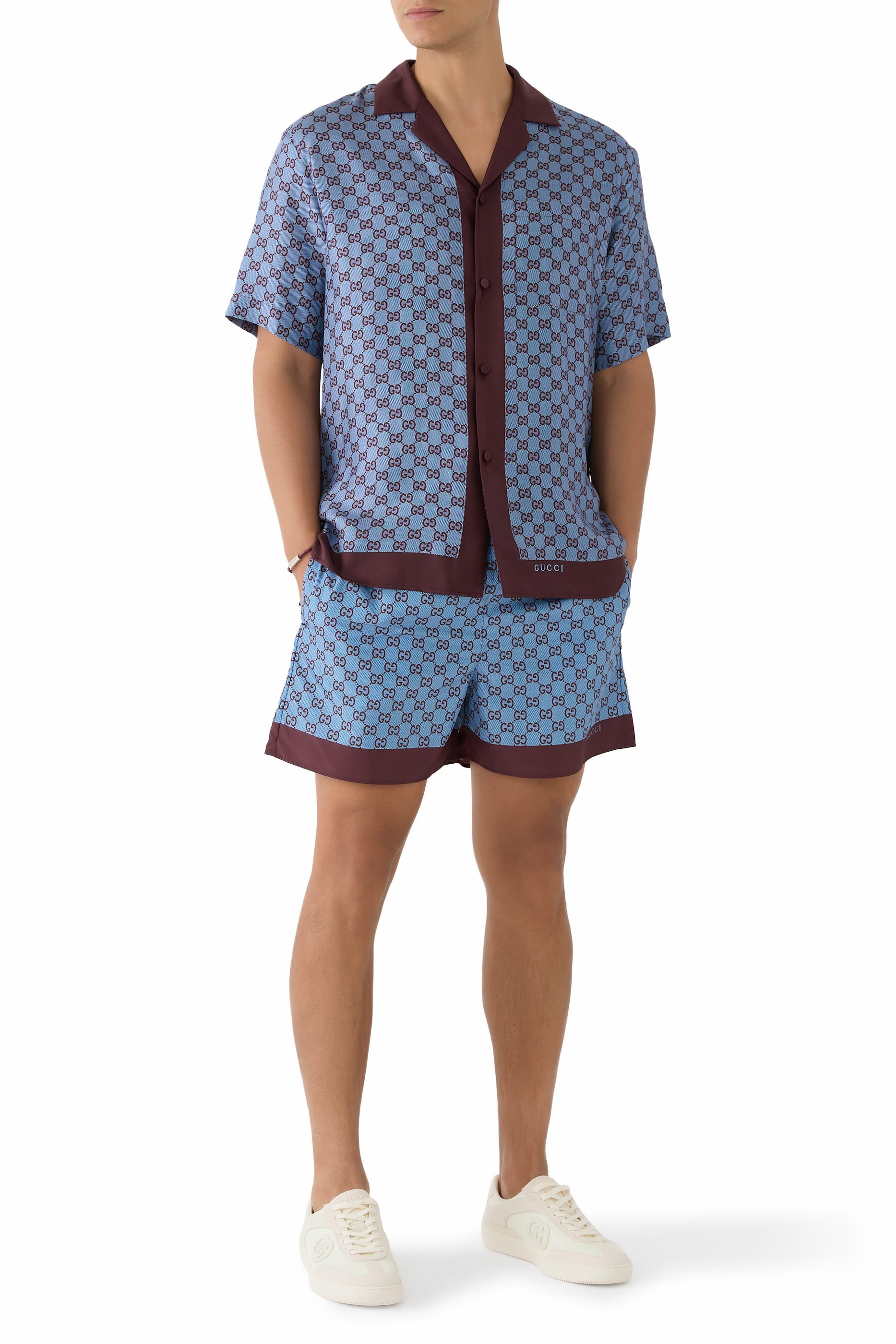 Interlocking G Mesh Sneakers