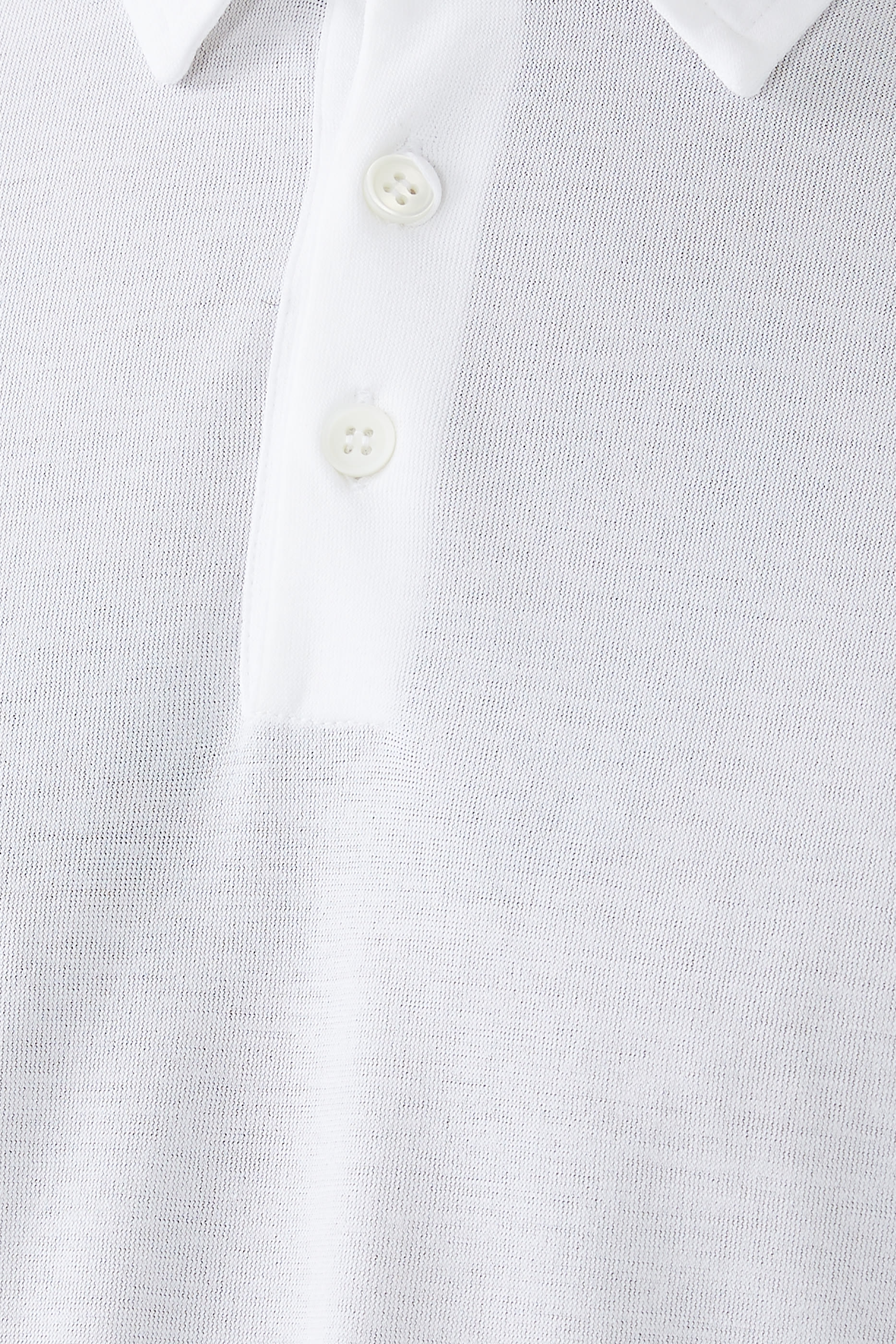 Zanone Slim Fit Long Sleeve Polo Shirt