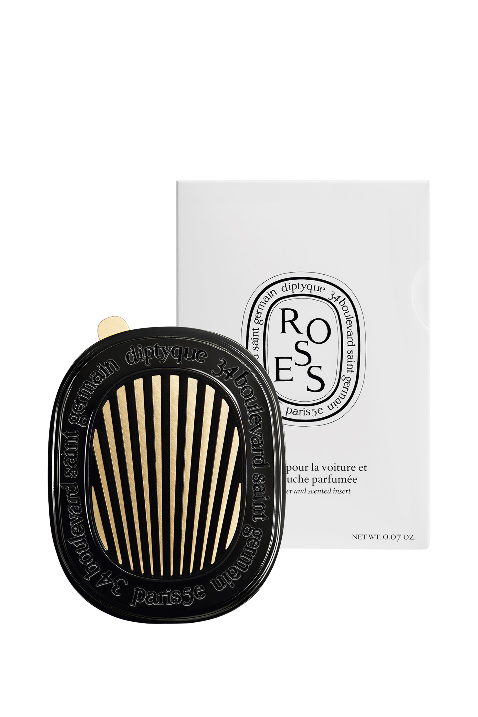 Roses Car Diffuser Set
