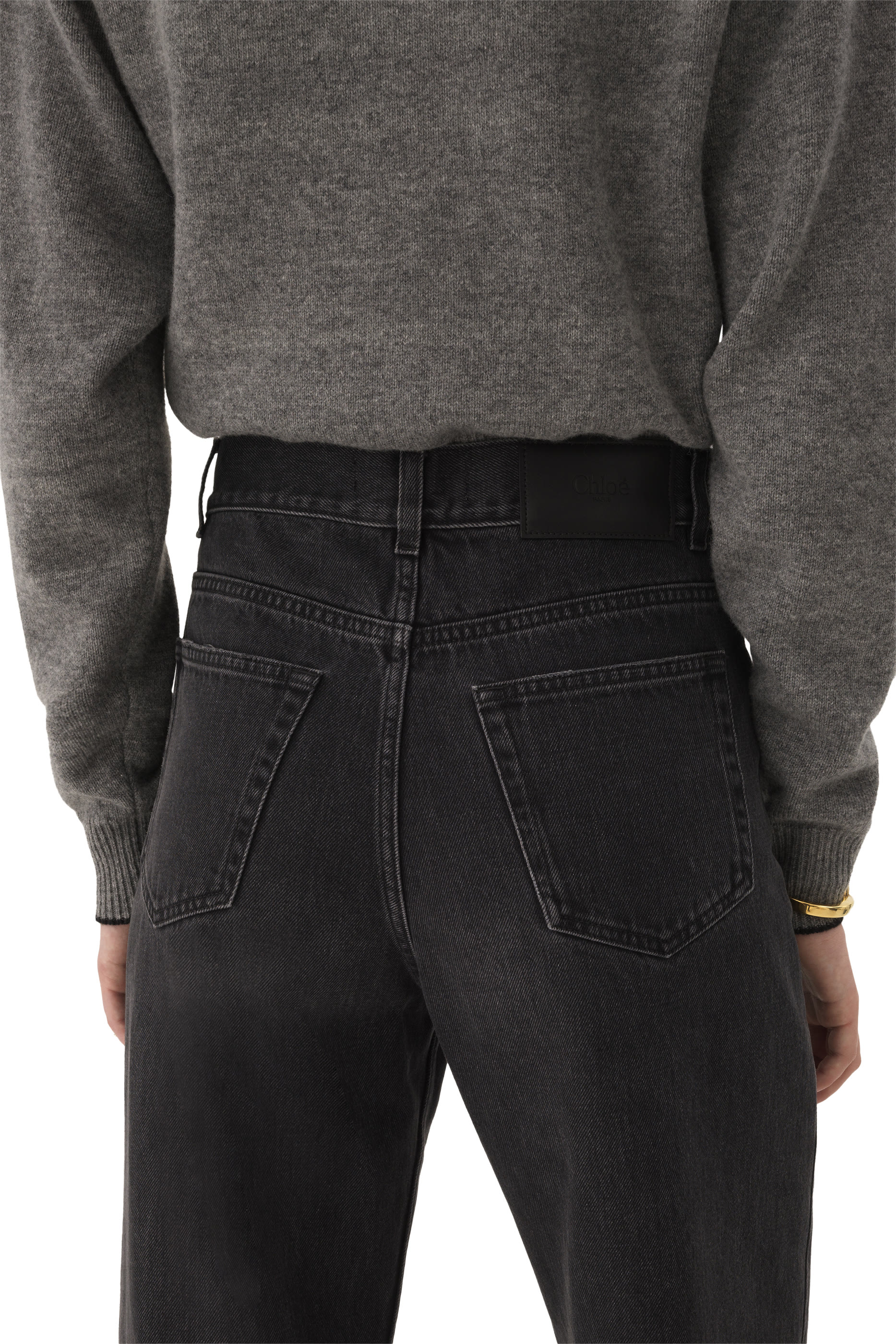 High-Rise Cropped Jeans