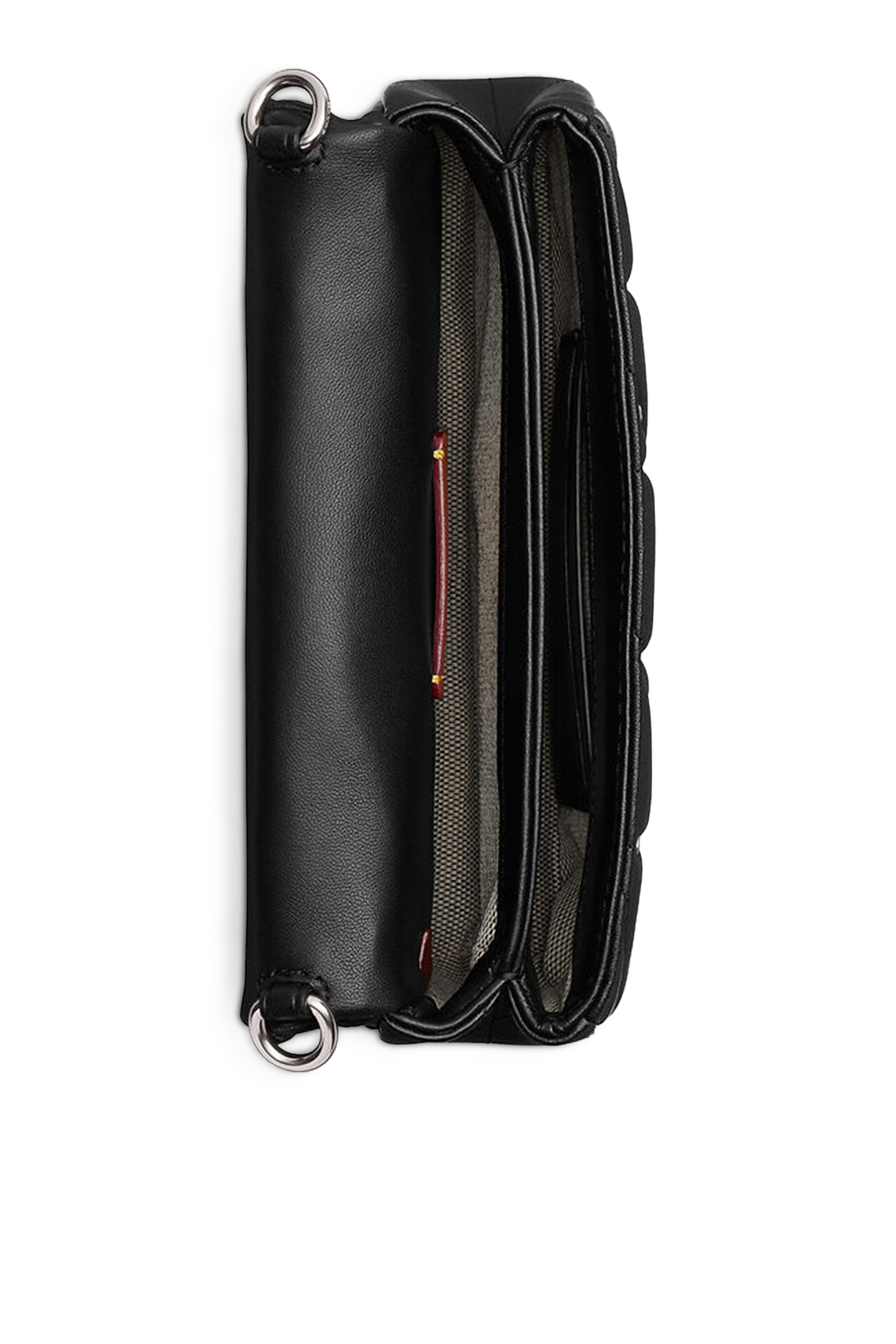 Tabby Shoulder Bag 26 with Pillow Quilting and Crystal Rivets