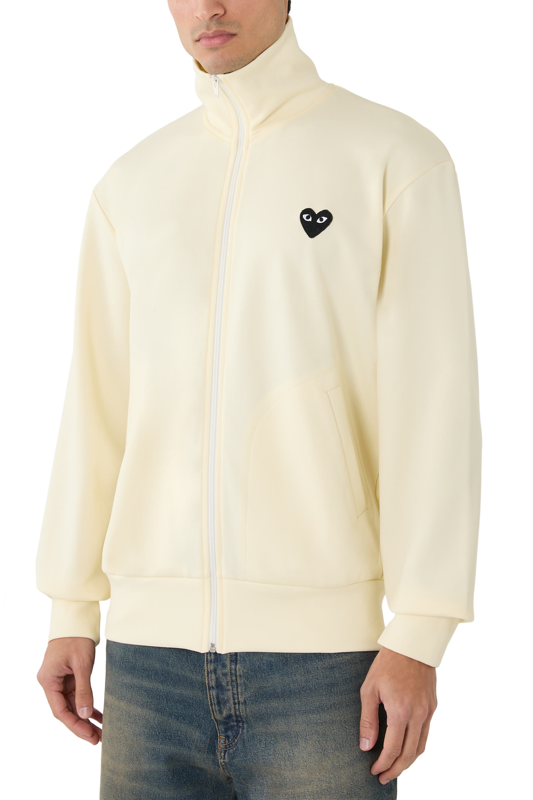  Play Big Heart Zip Hooded Sweatshirt