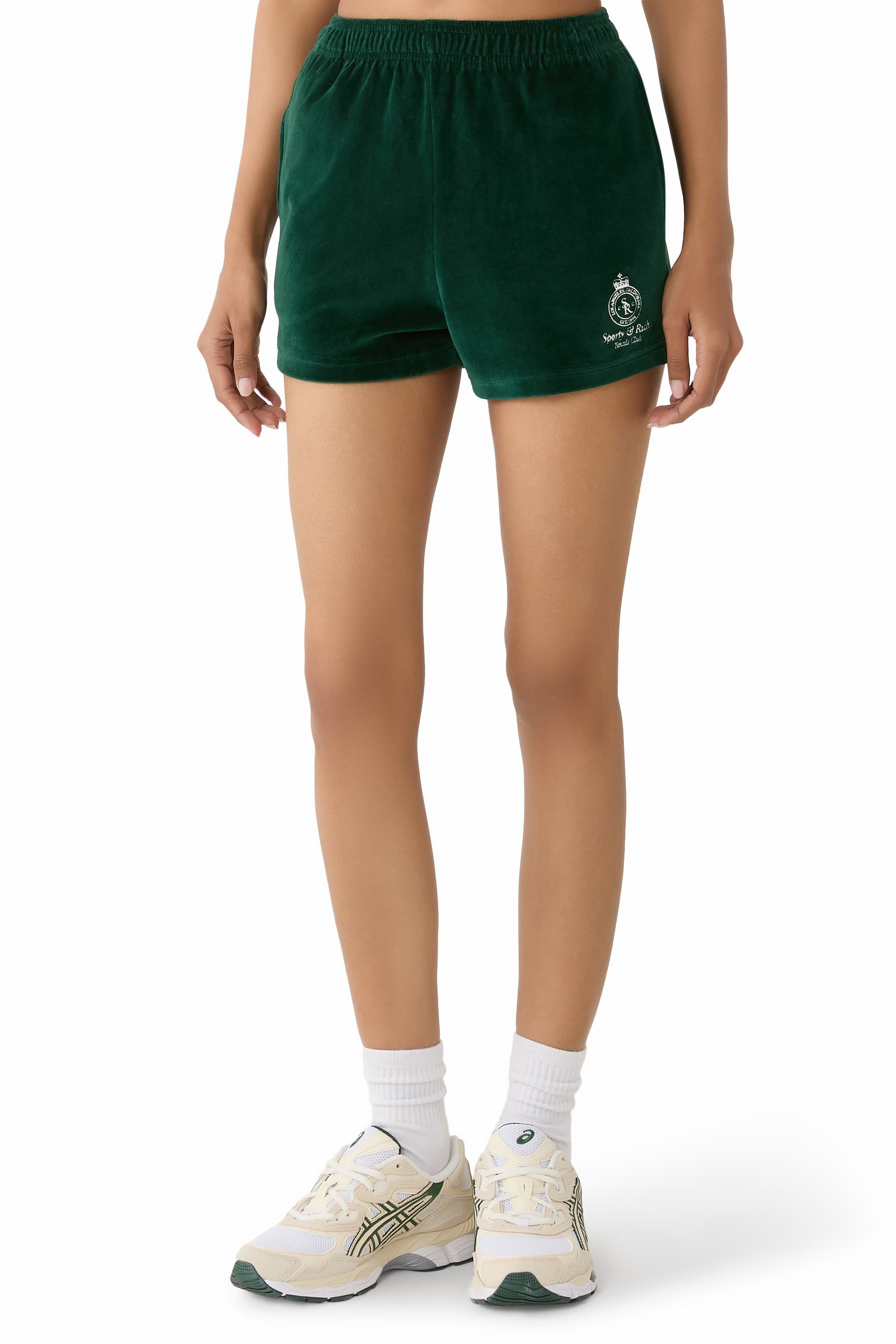 Crown Tennis Velour Shorts 