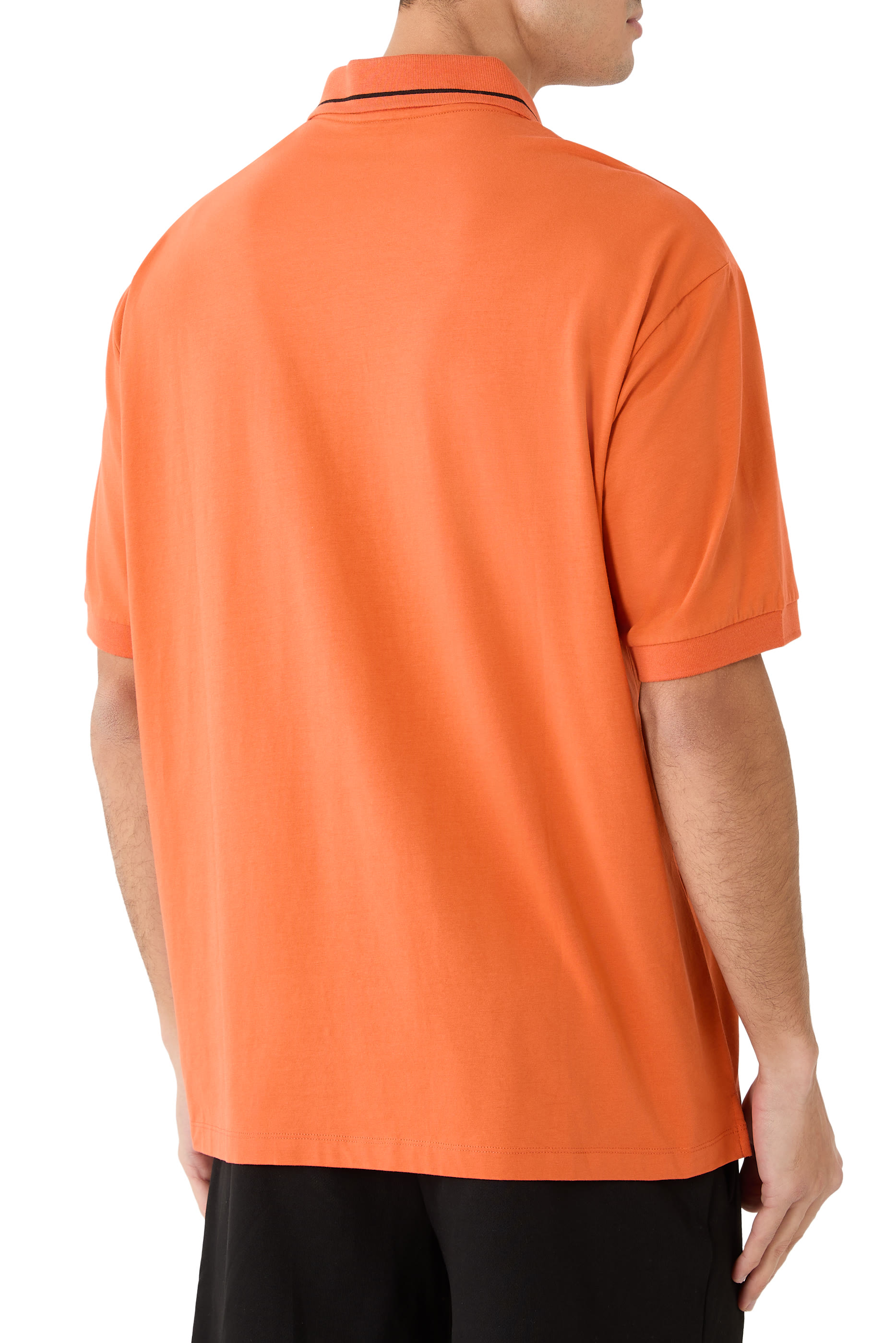 Regular Fit Polo Shirt in Stretch Jersey