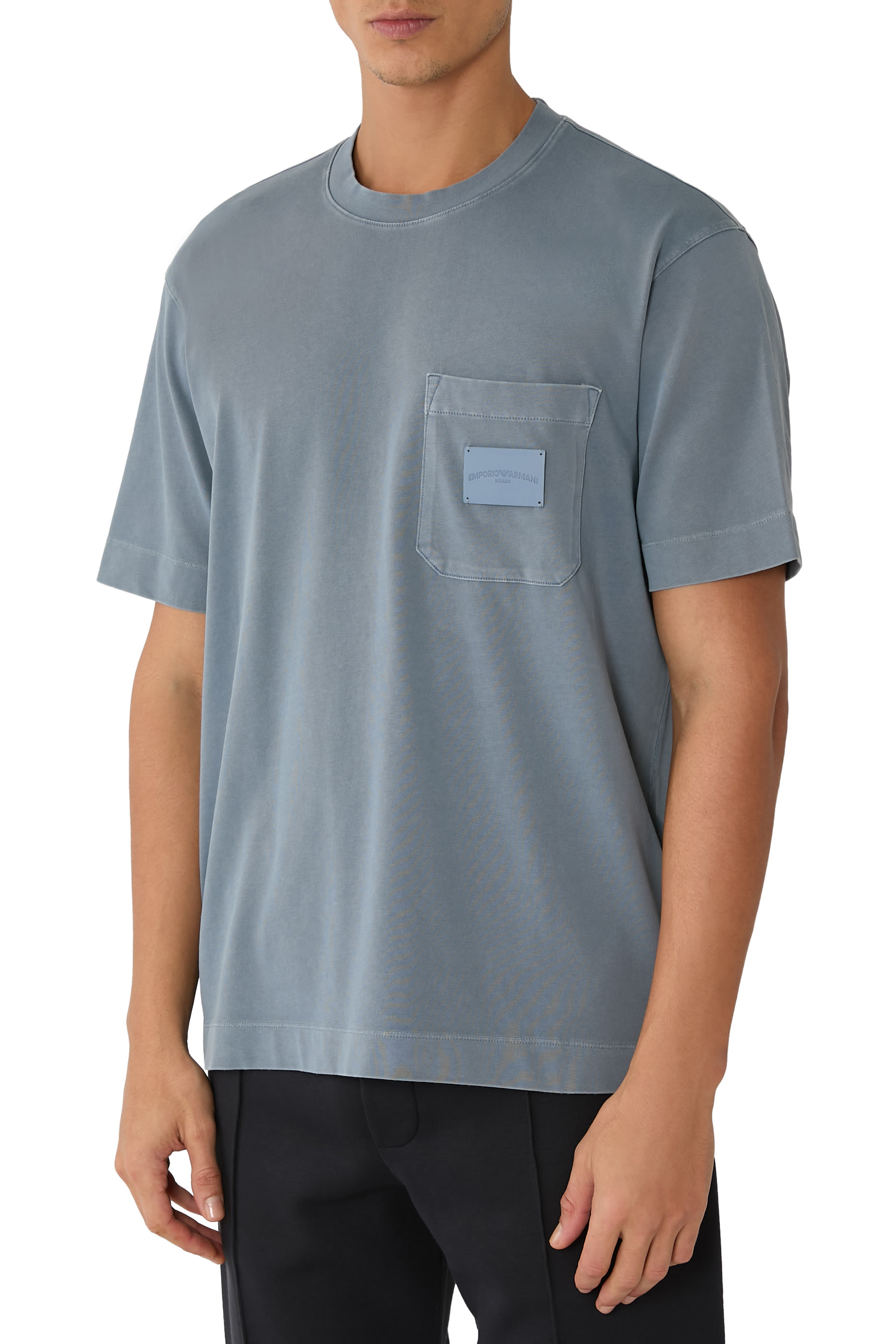 Logo Patch Short-Sleeves T-Shirt 