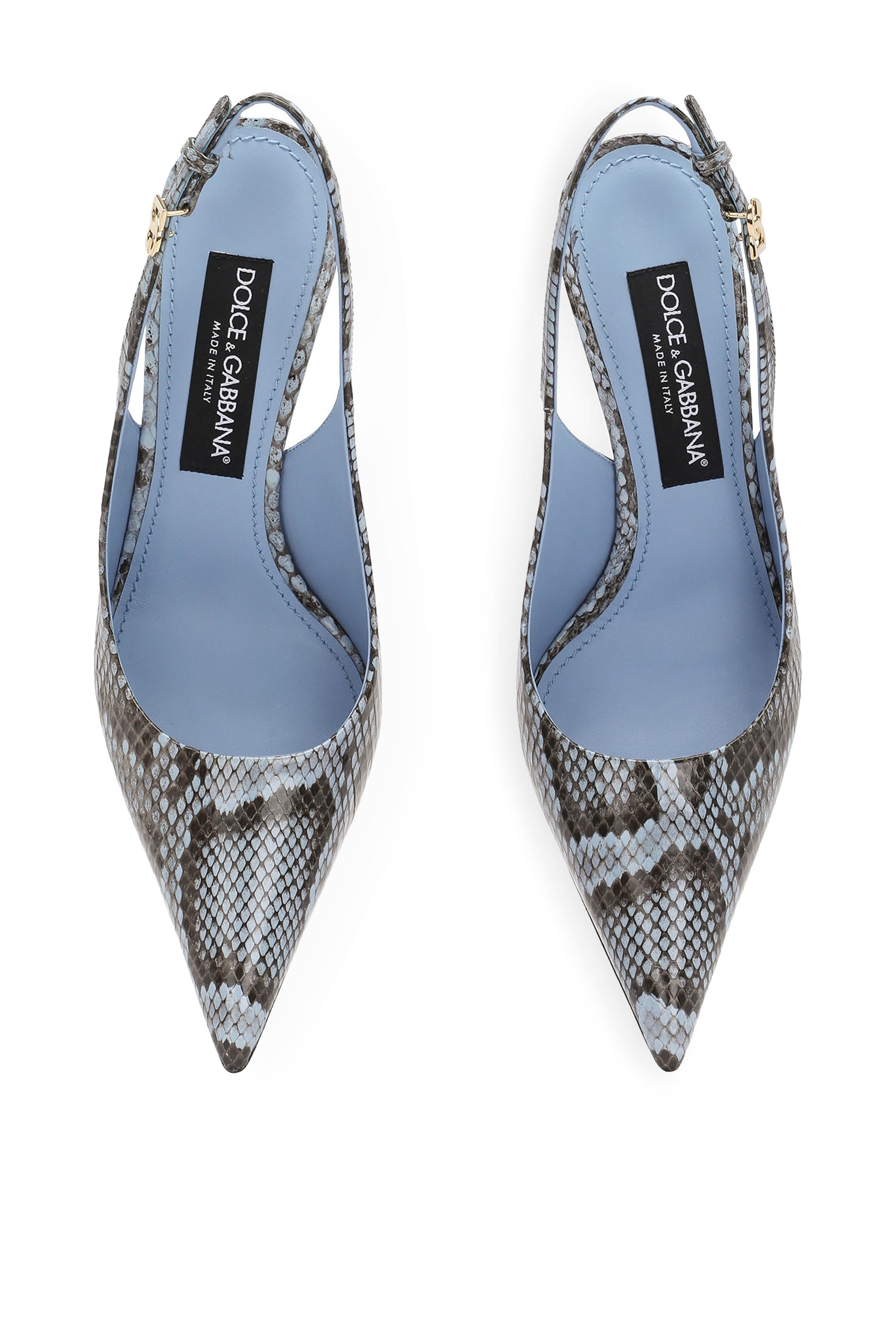 Python Skin 90 Slingbacks