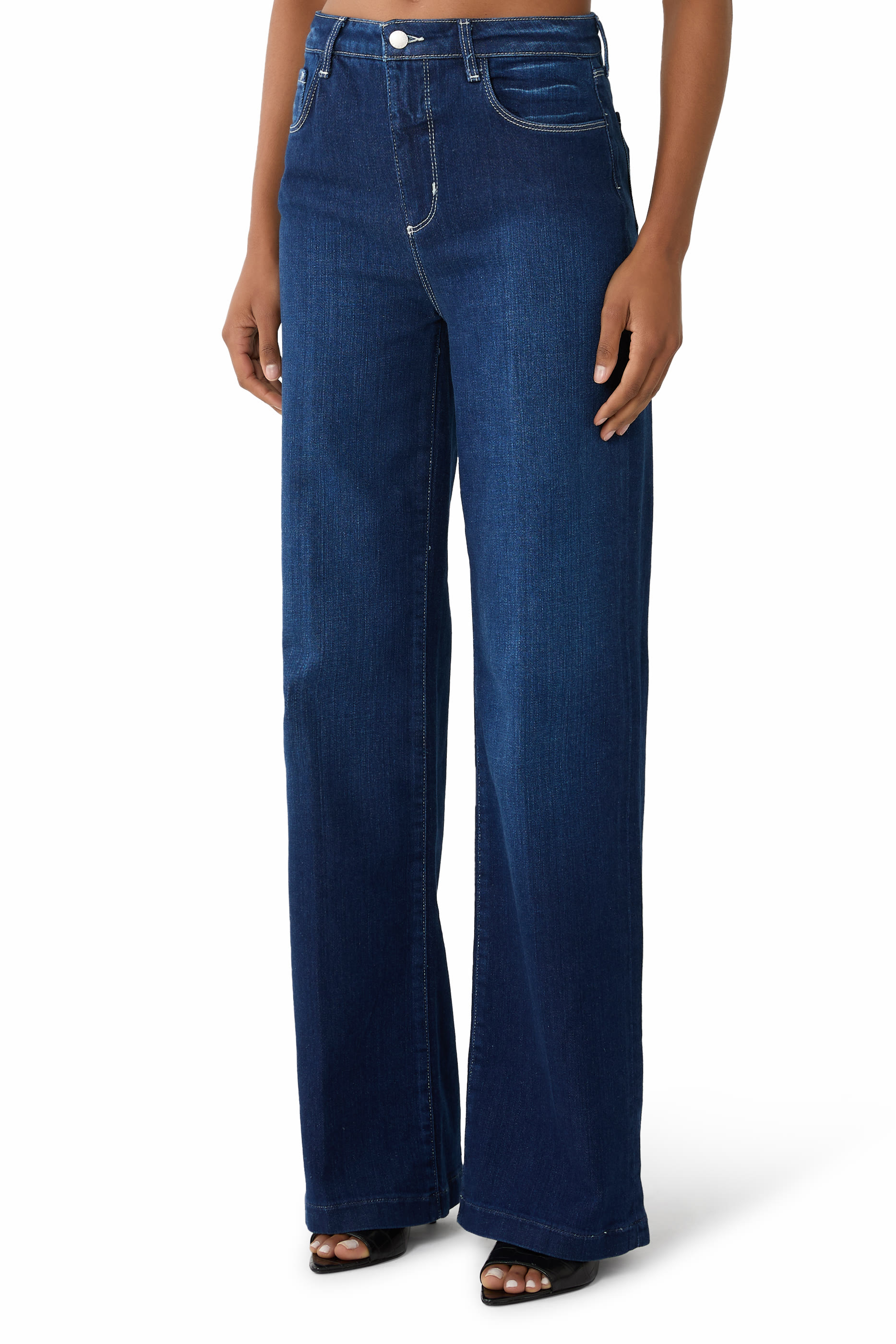 Clayton Wide Leg Jeans 