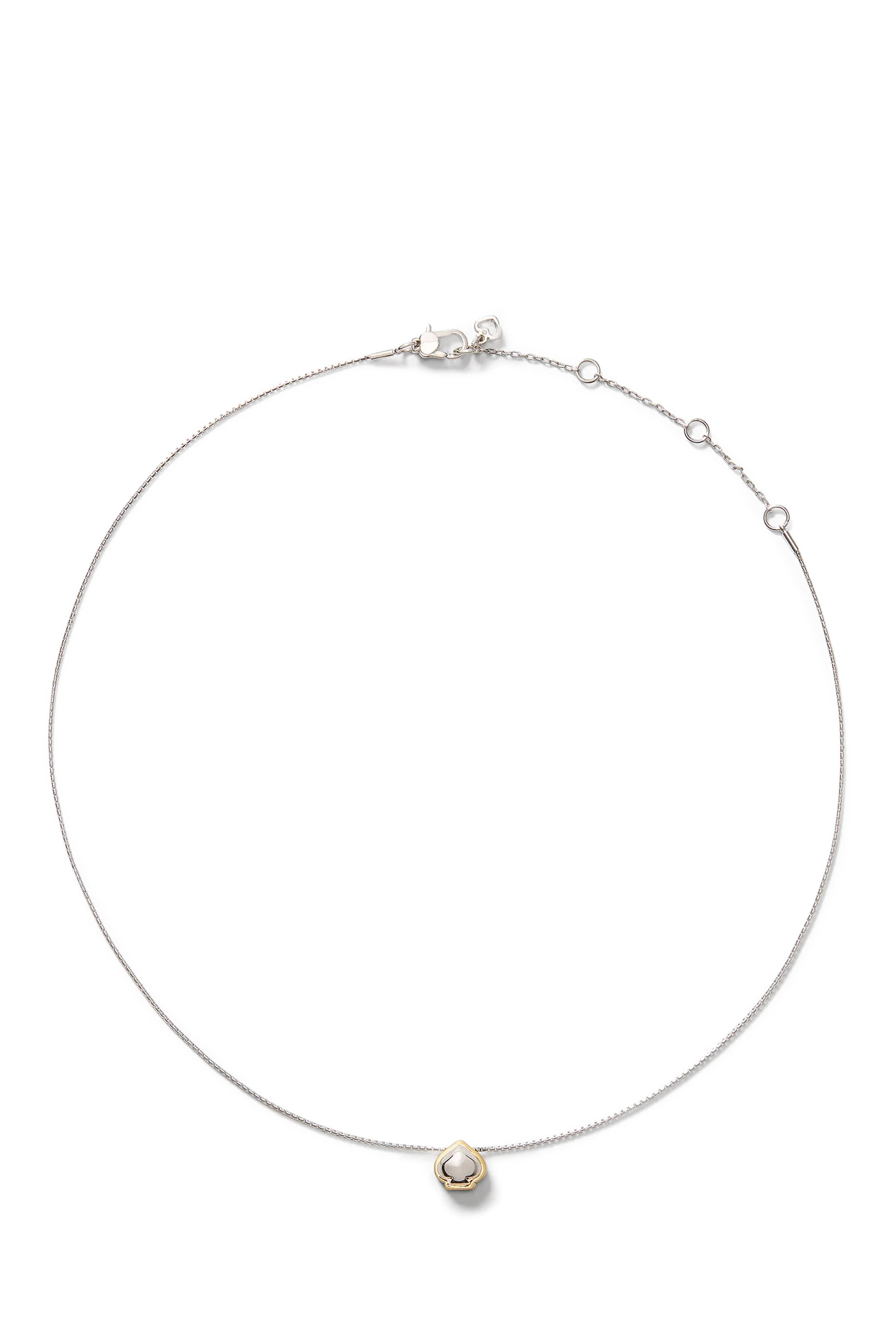 Sculpted Spade Pendant