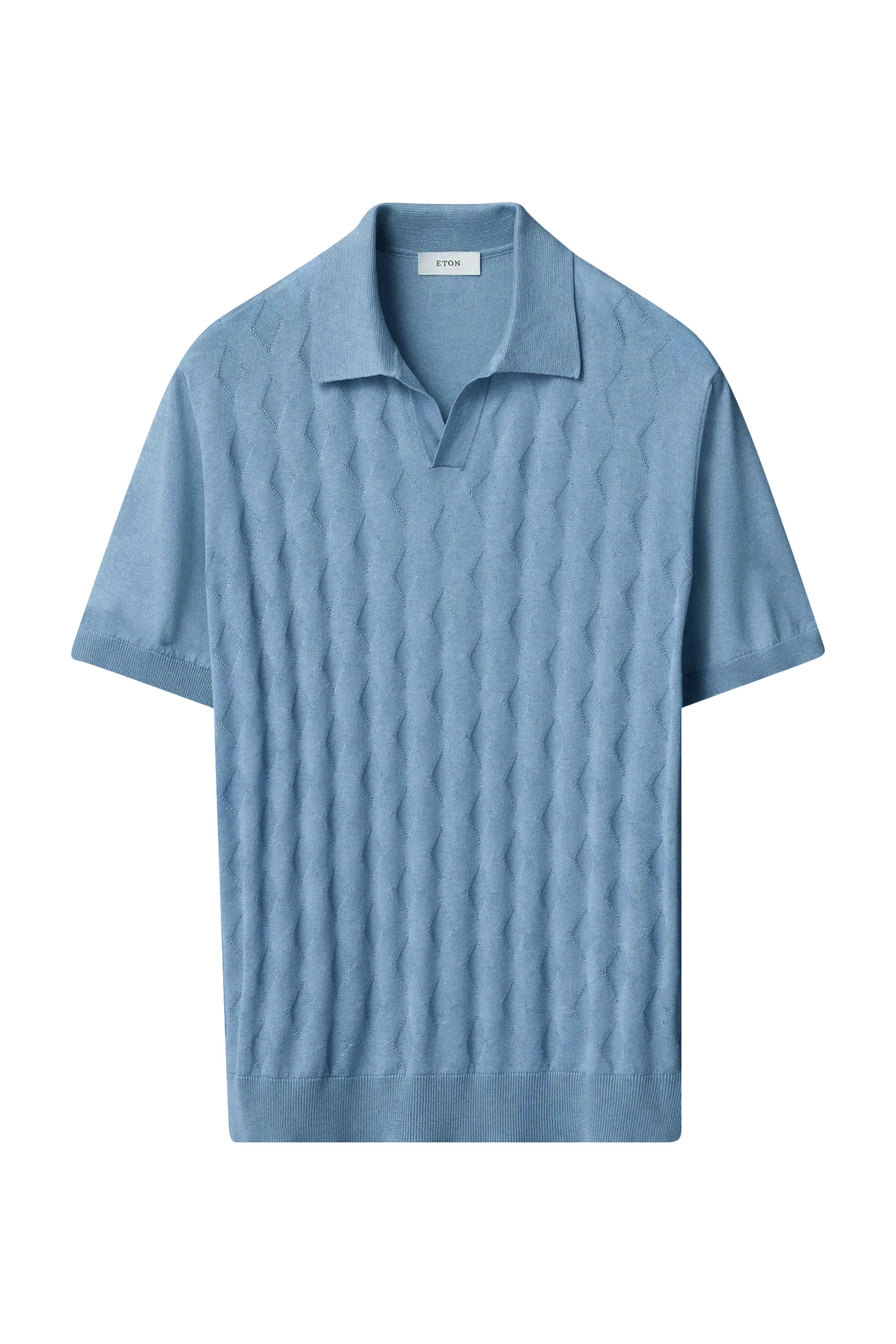 Open Collar Polo Shirt