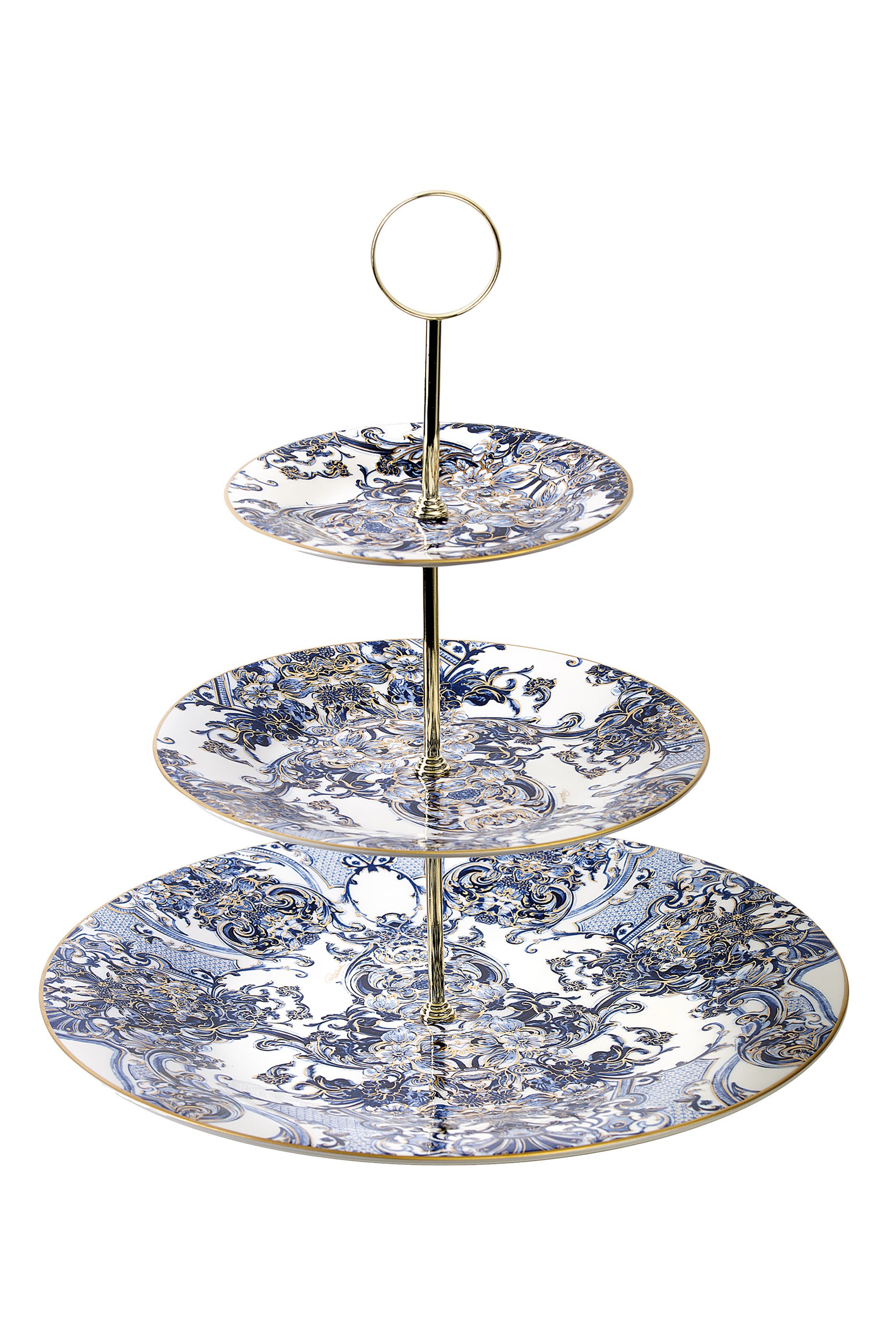 Azulejos Three-Tier Cake Stand
