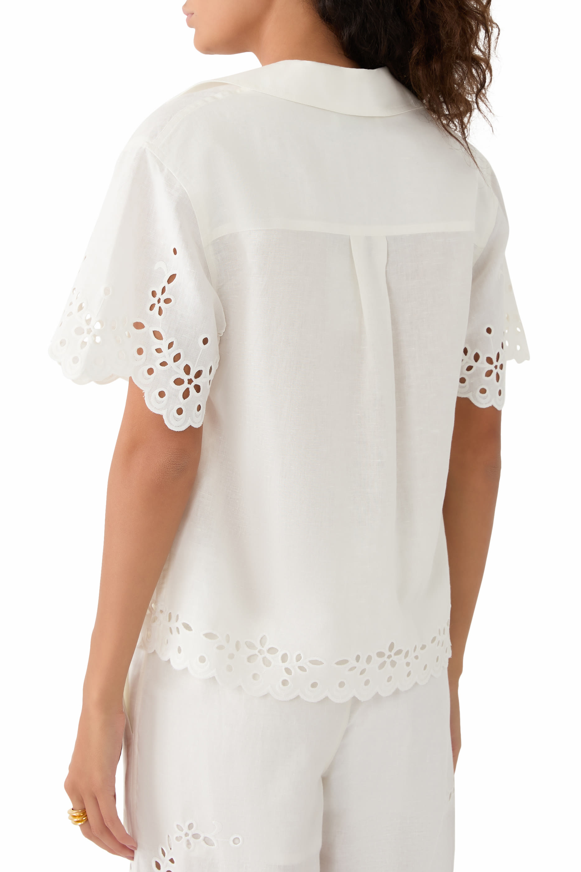 Linen Embroidered Shirt