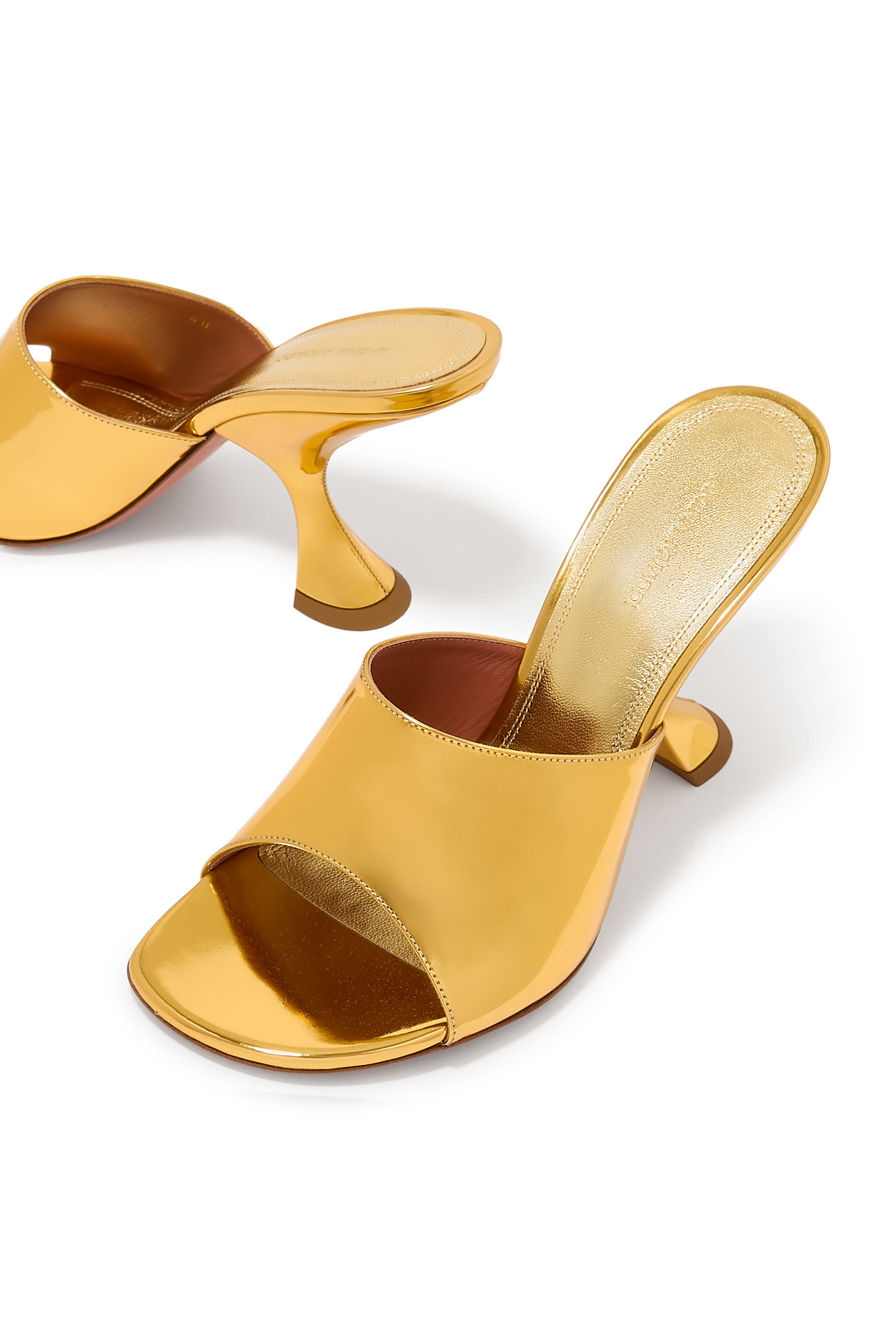 Taylor 90 Chunky Heeled Open-Toed Mules