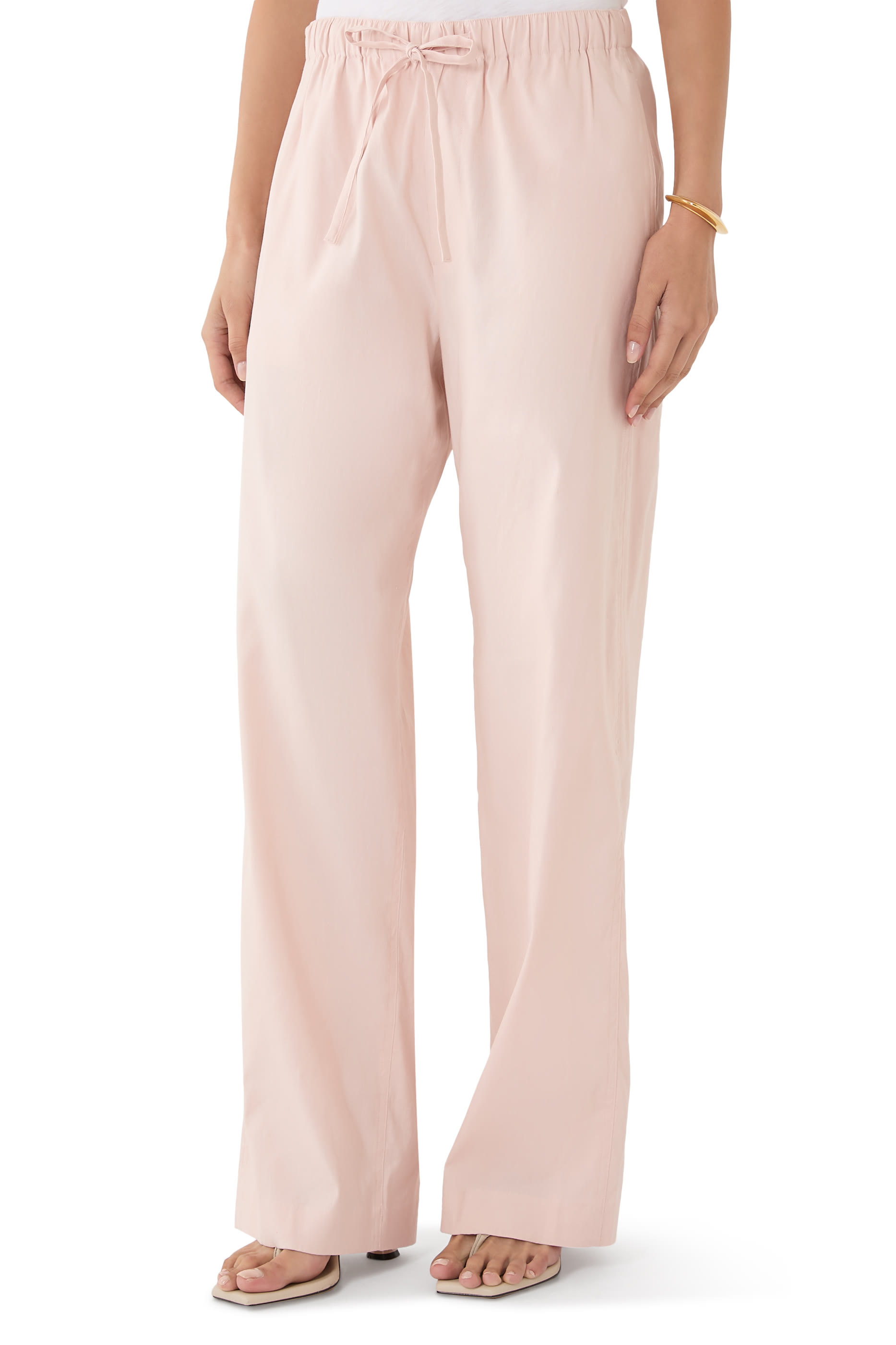 Logan Linen-Blend Beach Pants