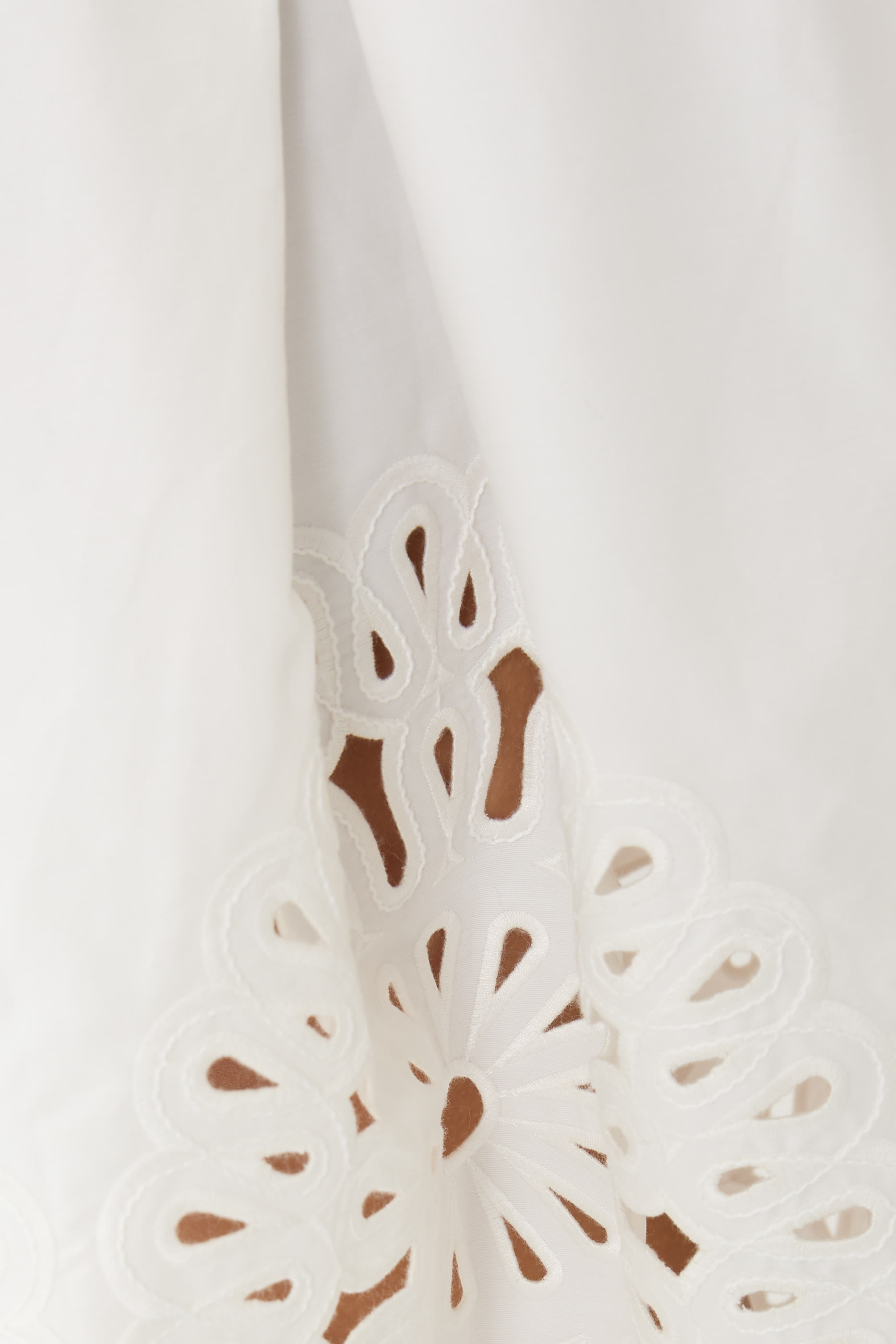 Eveletta Embroidered Knit Midi Skirt