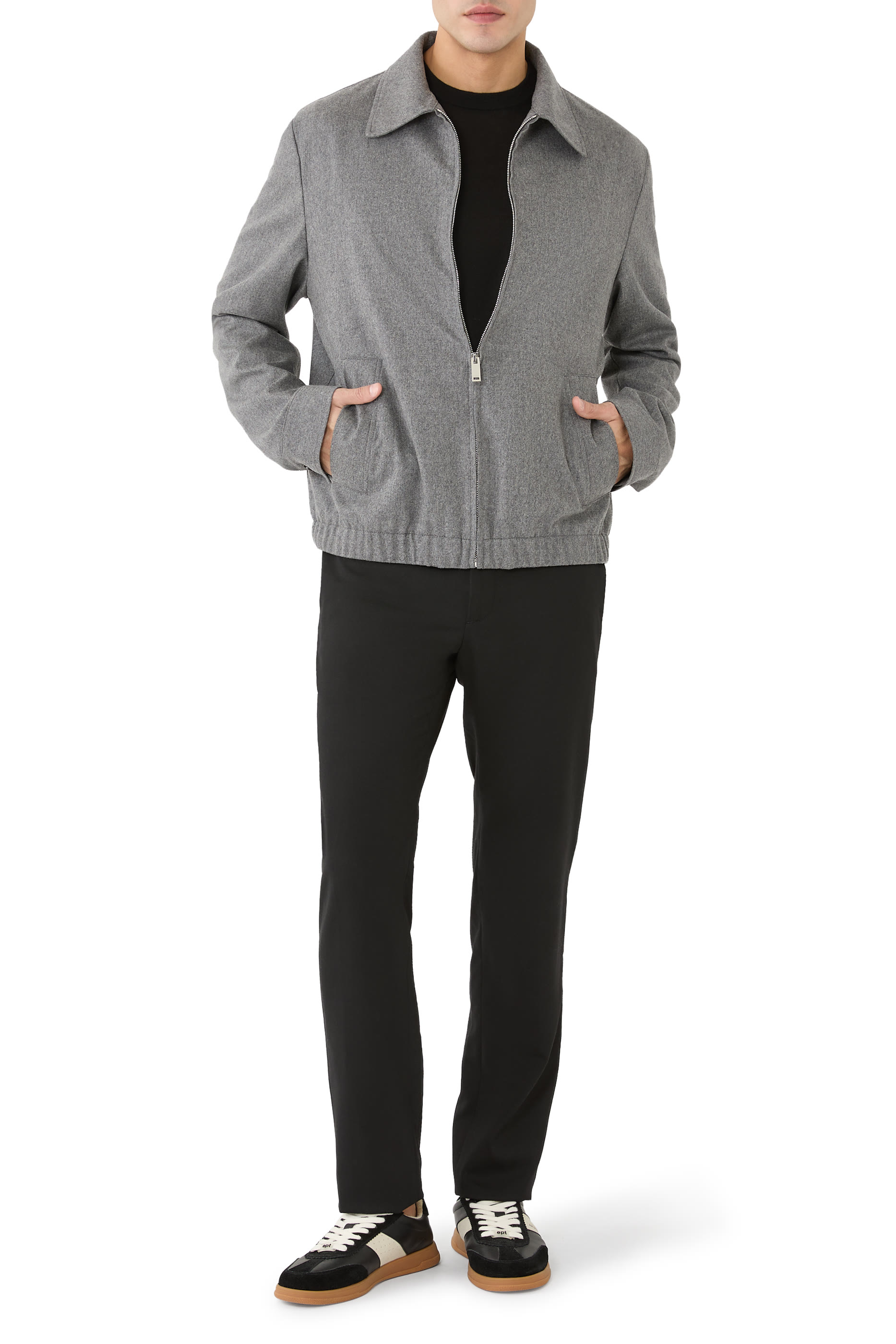 Flannel Bomber Jacket