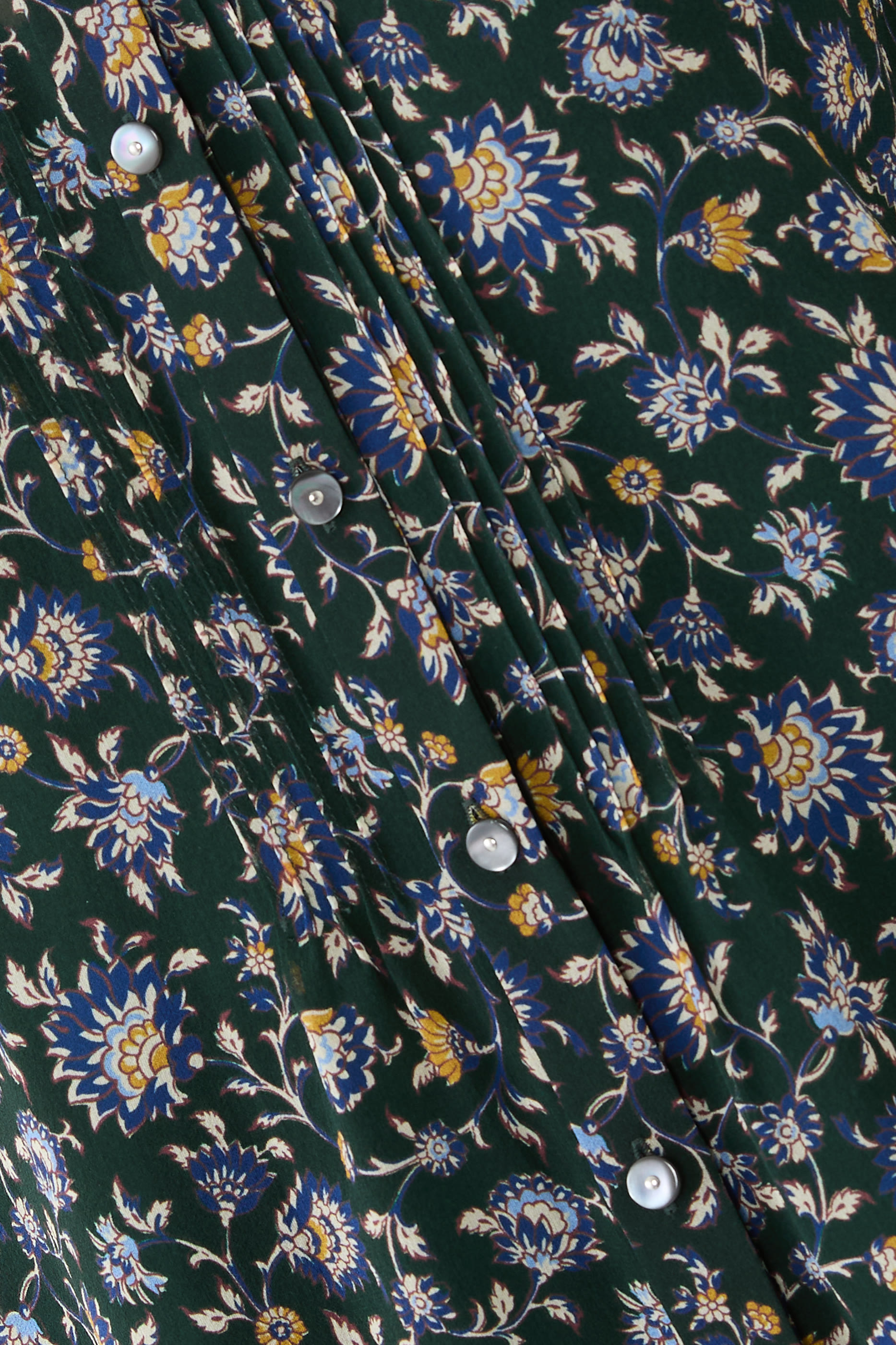 Lollie Floral Button-Down Blouse