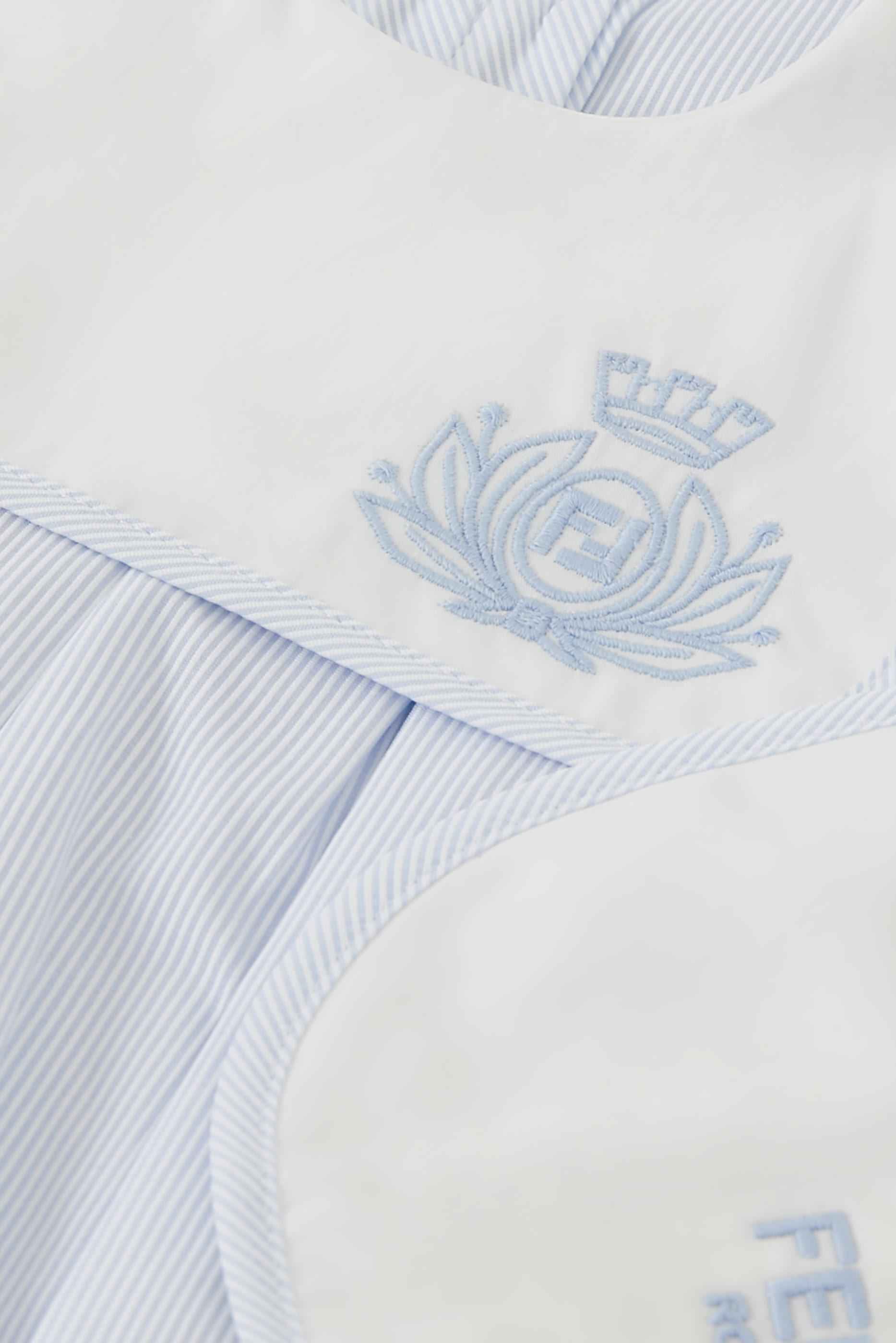 Kids Stripes Print Romper, Bib, and Beanie Gift Set